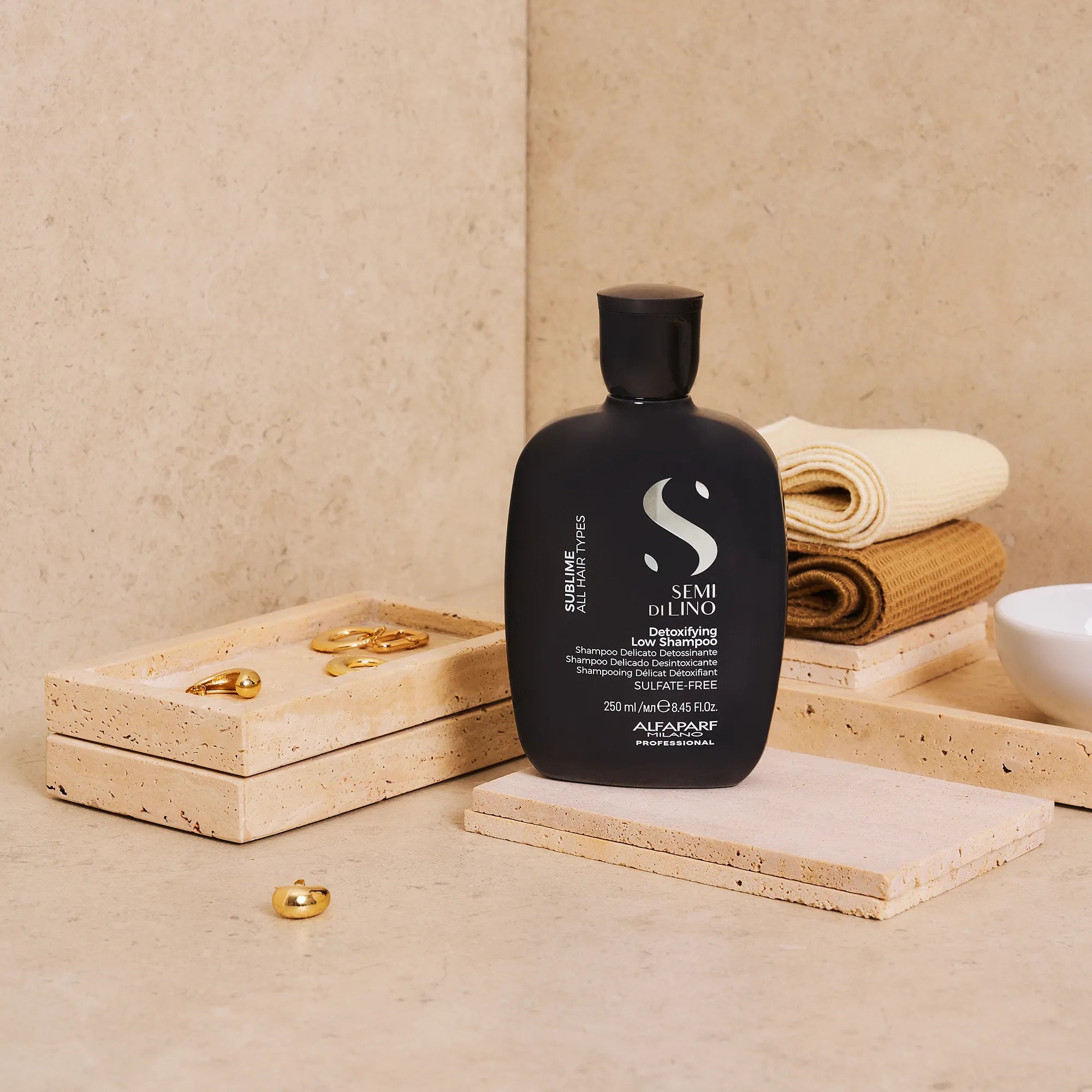Alfaparf Milano Semi Di Lino Sublime Detoxifying Shampoo