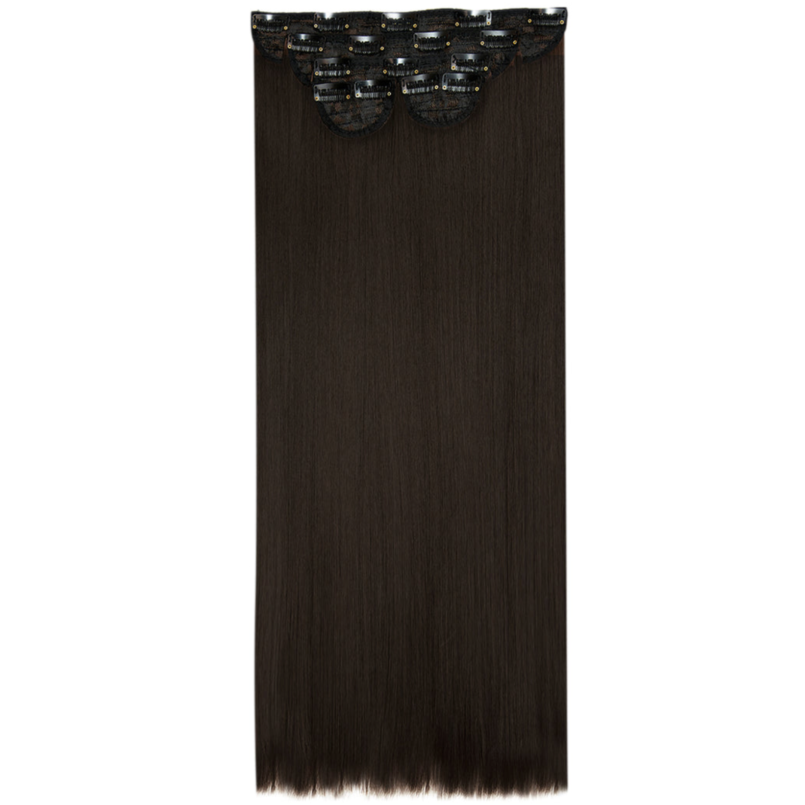 Lullabellz Super Thick 26" 5 Piece Statement Straight Clip In Hair Extension