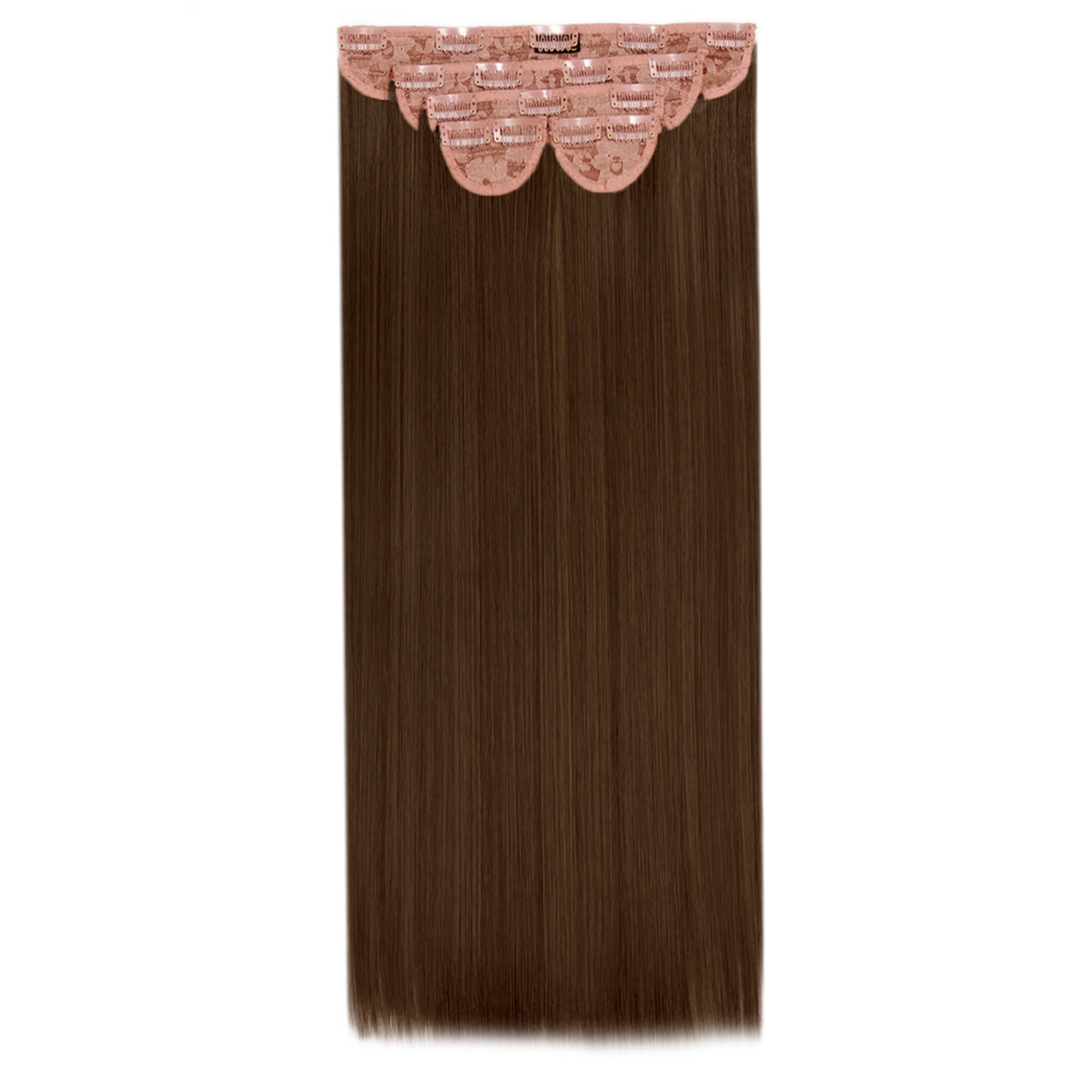 Lullabellz Super Thick 26" 5 Piece Statement Straight Clip In Hair Extension