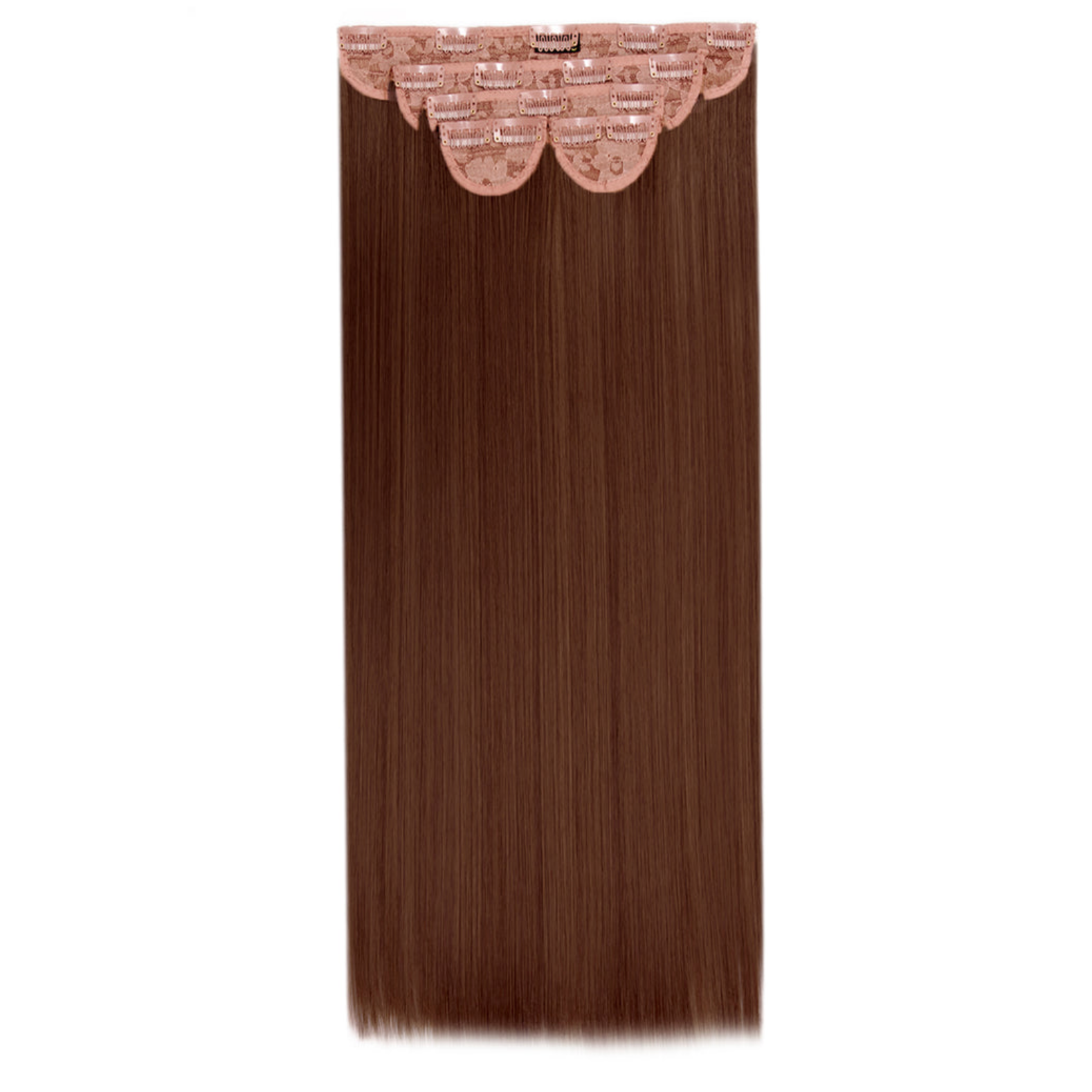 Lullabellz Super Thick 26" 5 Piece Statement Straight Clip In Hair Extension