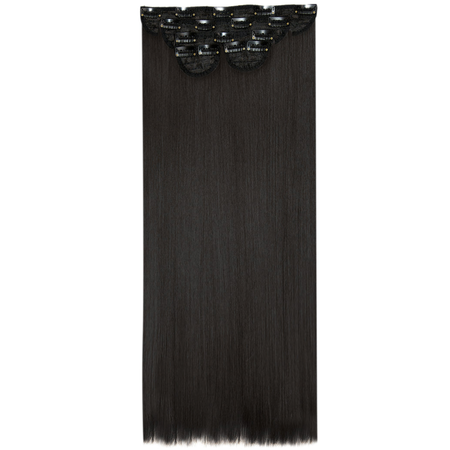 Lullabellz Super Thick 26" 5 Piece Statement Straight Clip In Hair Extension