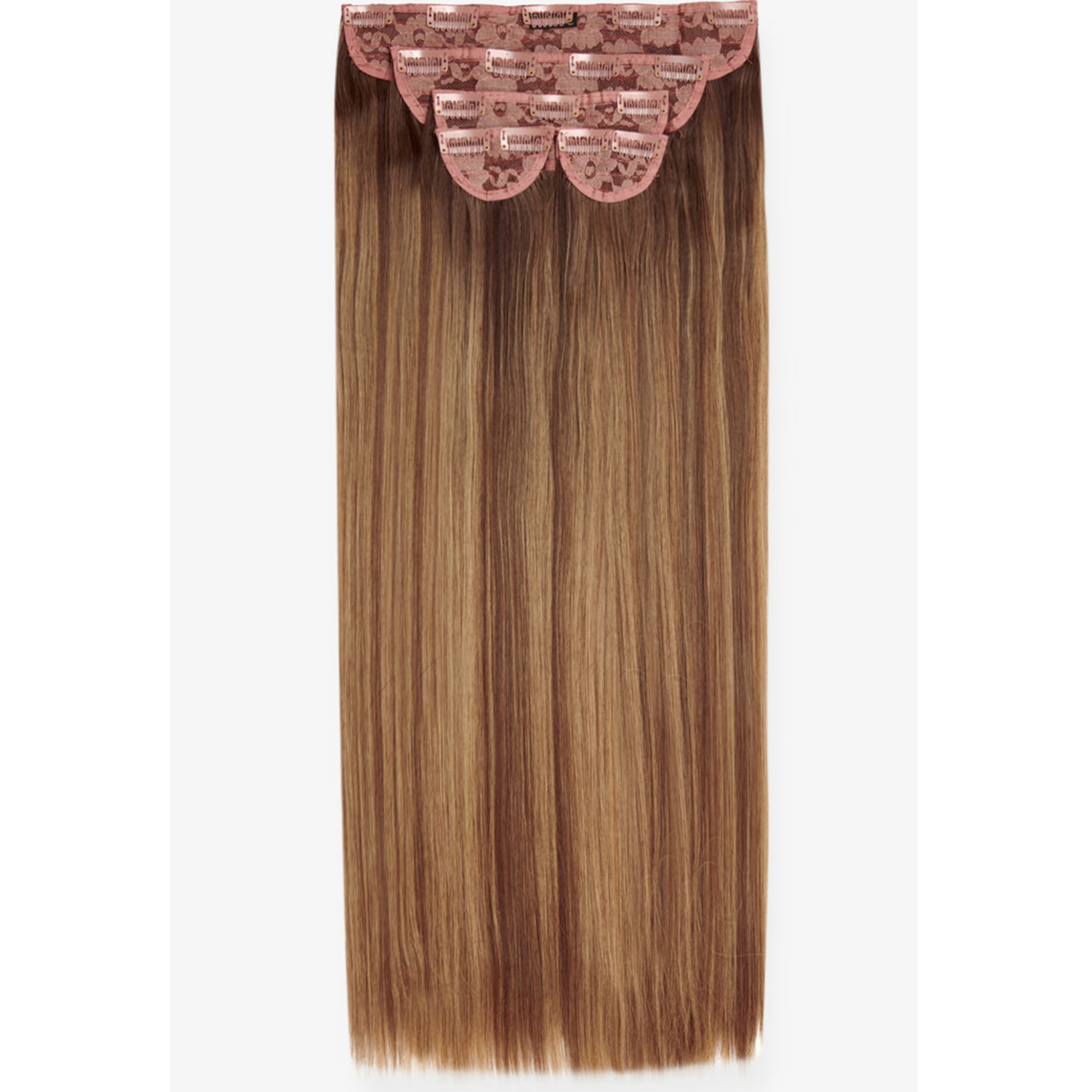 Lullabellz Super Thick 26" 5 Piece Statement Straight Clip In Hair Extension