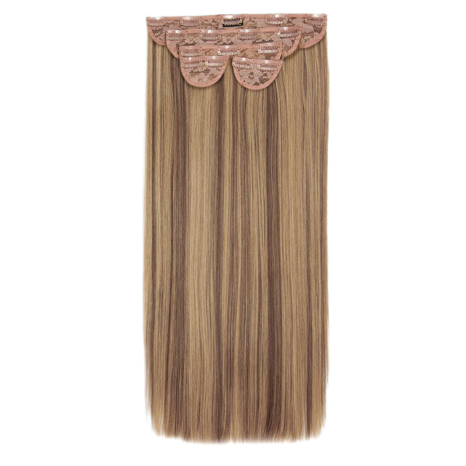 Lullabellz Super Thick 26" 5 Piece Statement Straight Clip In Hair Extension