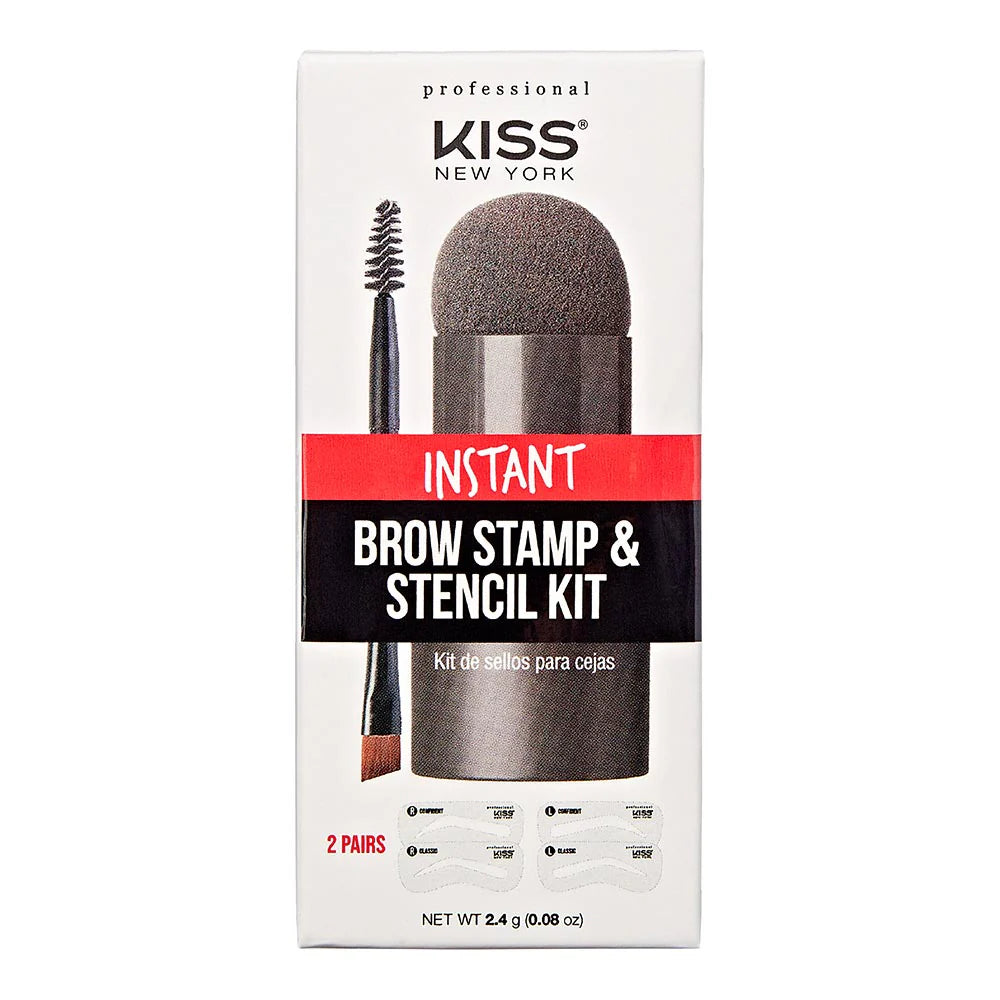 Kiss New York Instant Brow Stamp & Stencil Kit