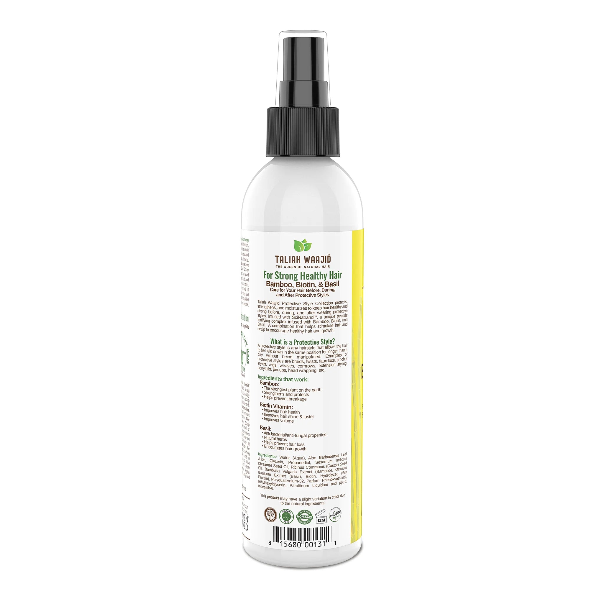 Taliah Waajid Protective Styles Scalp Soothing Braid Spray 8oz