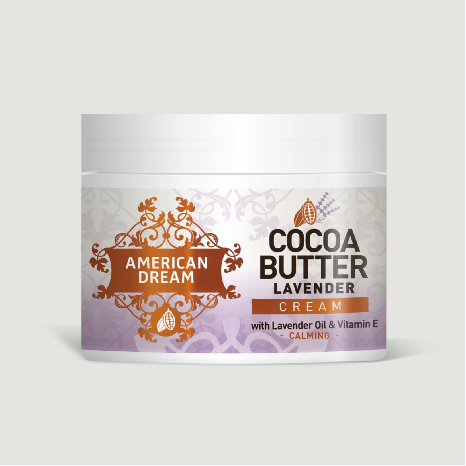 American Dream Cocoa Butter Lavender Cream with Lavender Oil & Vitamin E 453g