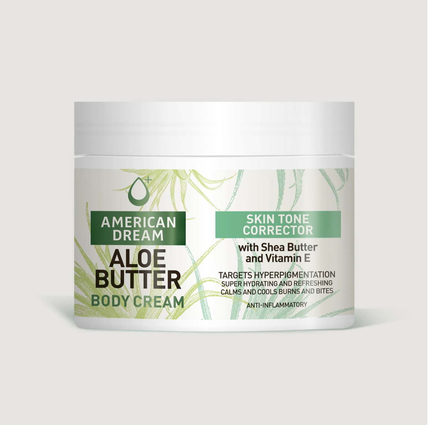 American Dream Aloe Butter Body Cream with Shea Butter & Vitamin E 500ml