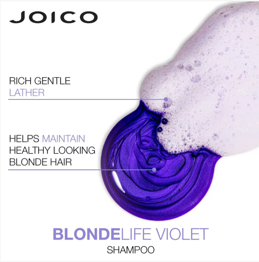 Joico Blonde Life Violet Shampoo for Cool, Bright Blondes