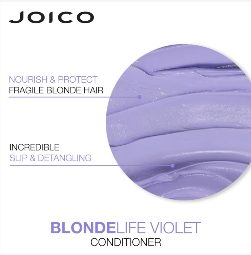 Joico Blonde Life Violet Conditioner for Cool, Bright Blondes
