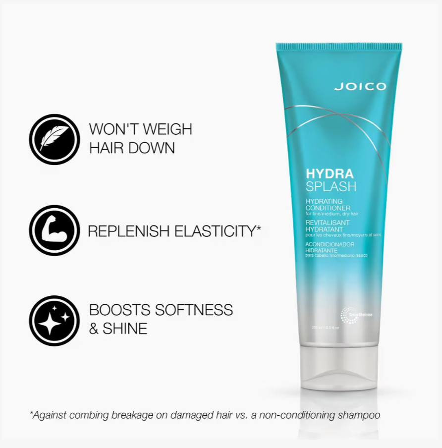 Joico HydraSplash Hydrating Conditioner for Fine/Medium, Dry Hair