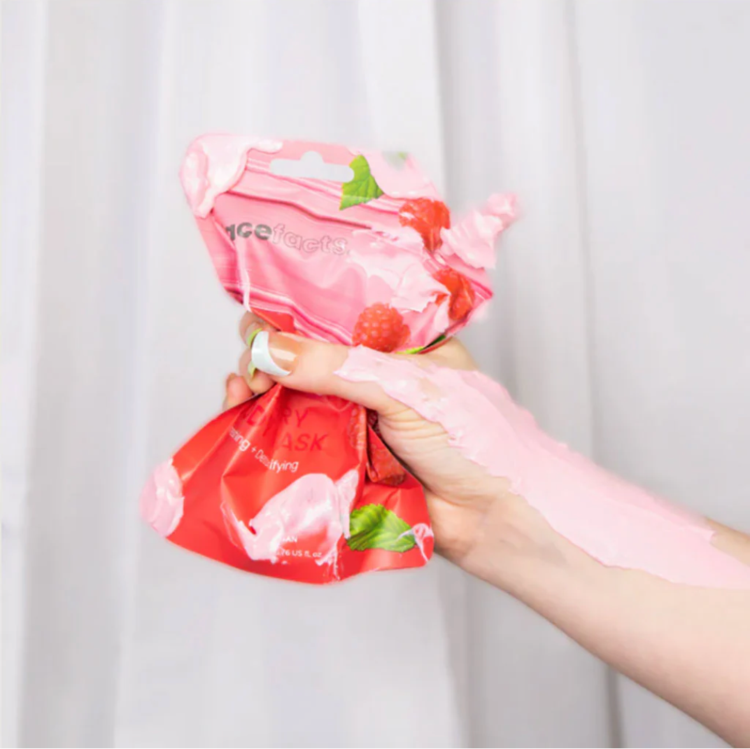 Facefacts Brightening Raspberry Body Mask