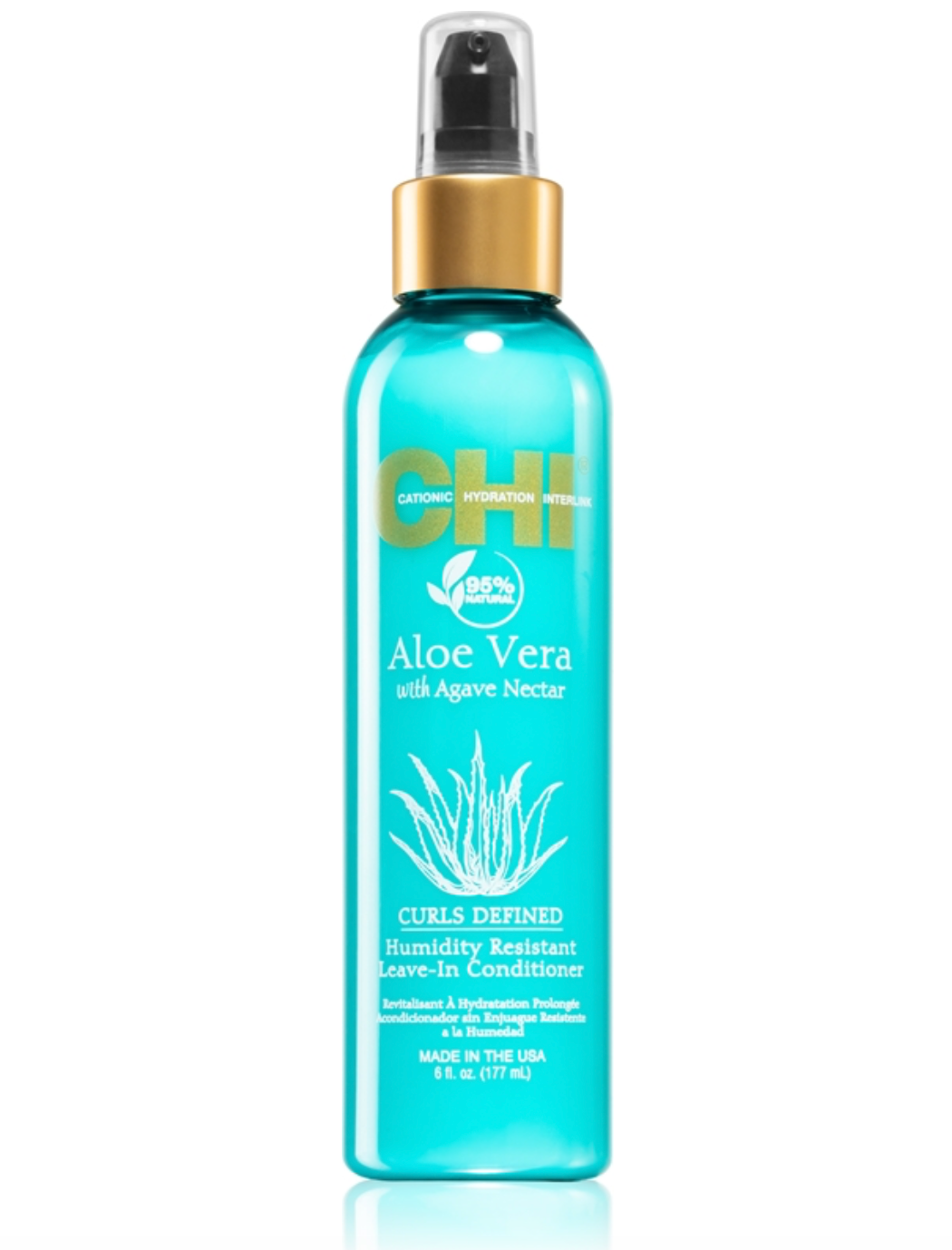 CHI Aloe Vera Curls Defined Humidity Resistant Leave-in Conditioner 177ml