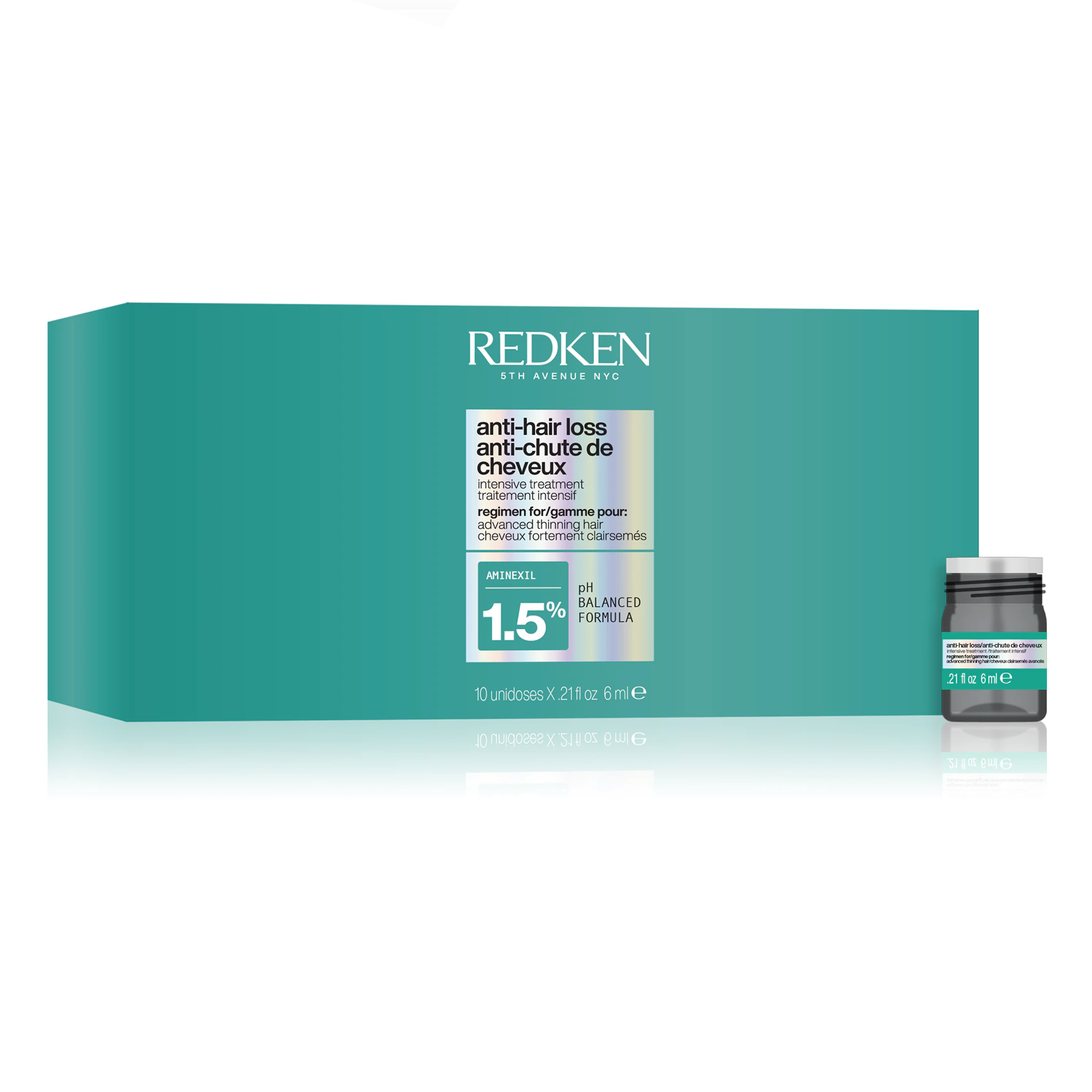 Redken Acidic Grow Full System Anti-Hair Loss Treatment (10x6ml)