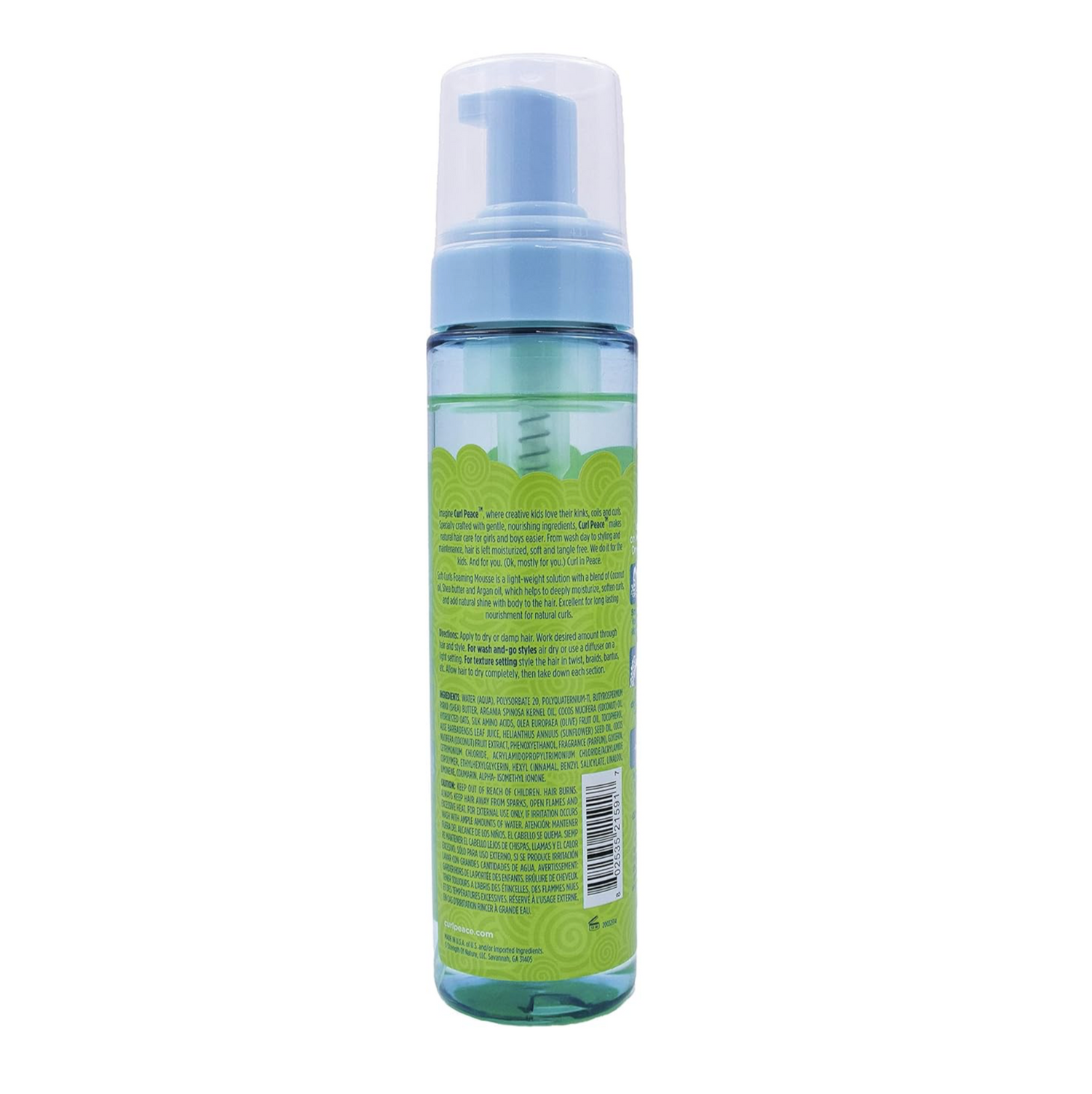 Just For Me Curl Peace Soft Curls Foaming Mousse 8.5oz