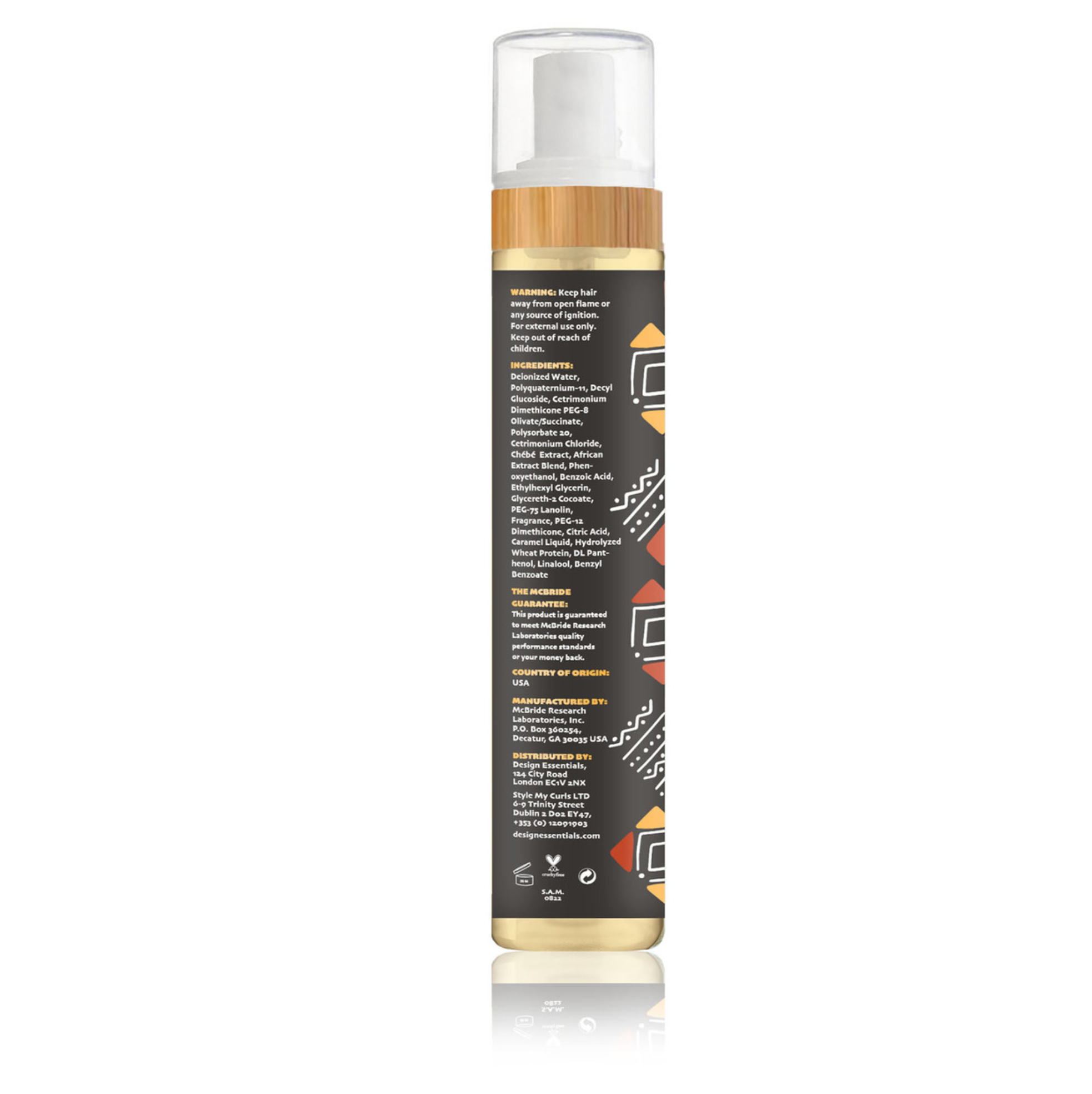 Design Essentials African Chebe Strengthening & Curl Perfecting Mousse 10oz