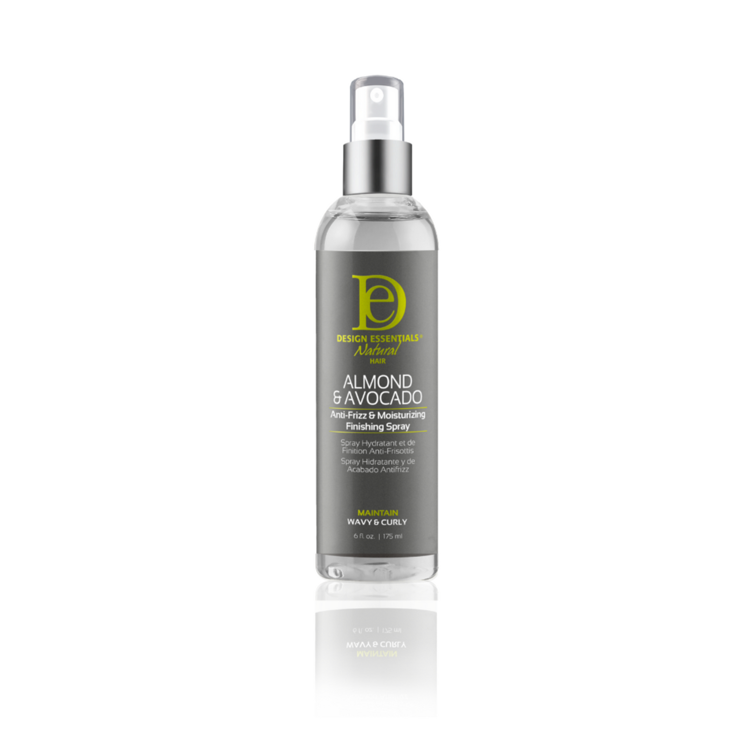 Design Essentials Natural Almond & Avocado Anti-Frizz & Moisturizing Finishing Spray  6oz