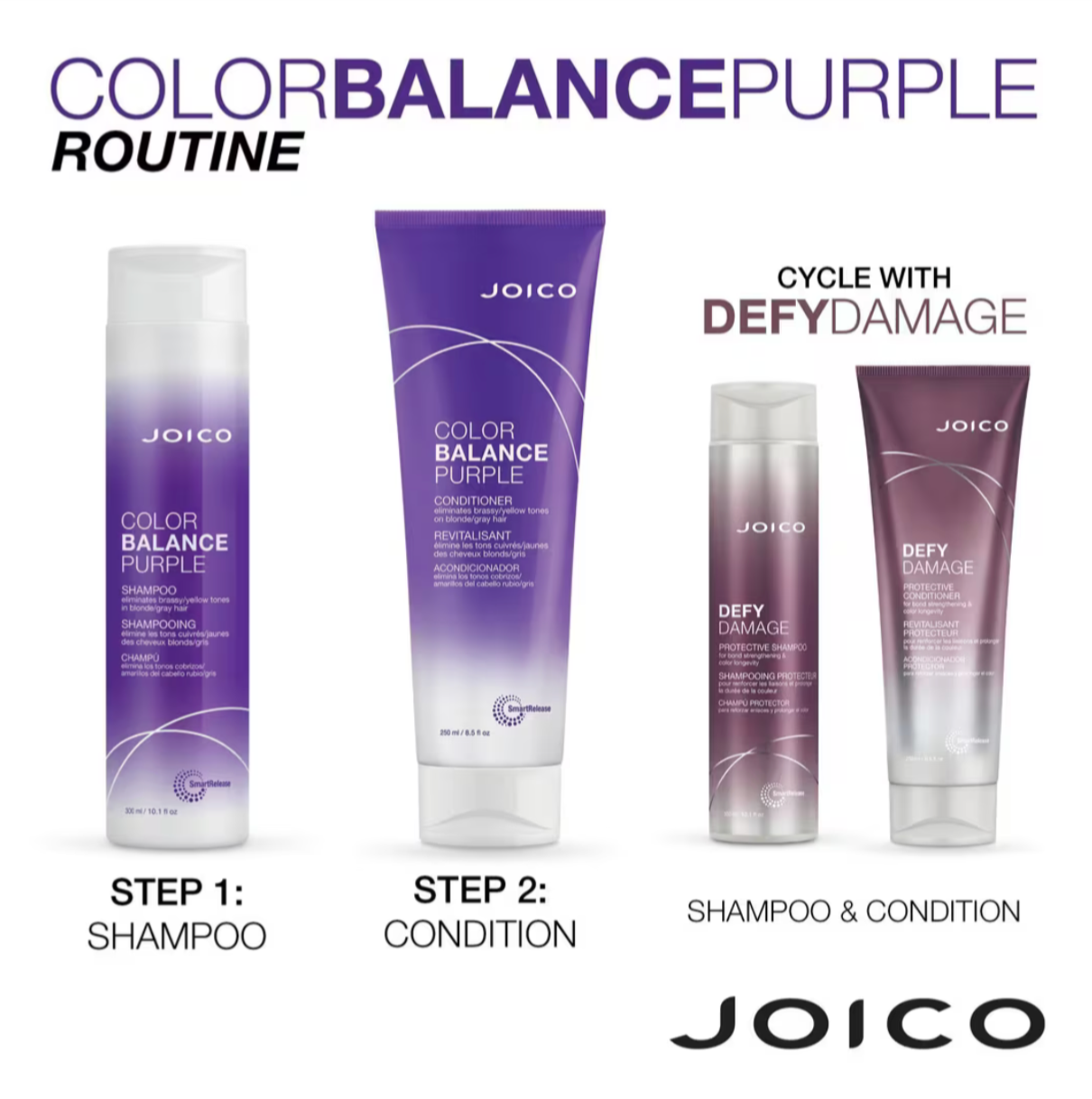 Joico Color Balance Purple Shampoo 300ml