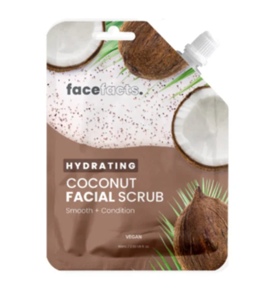 Facefacts Hydrating Coconut Facial Scrub – Kiyo Beauty