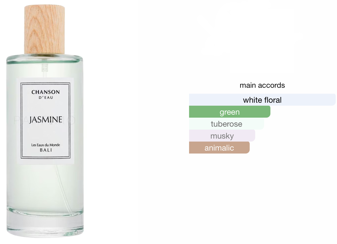 Chanson d’Eau Jasmine Eau de Toilette for Women 100ml