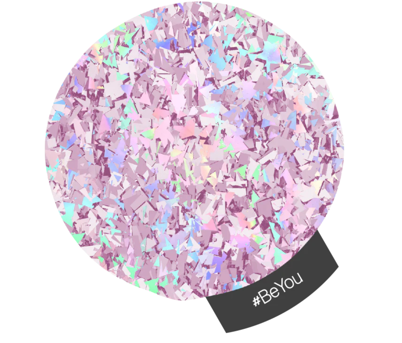 Halo Multi Hex & Multi-Flake Nail Art Glitter 1g