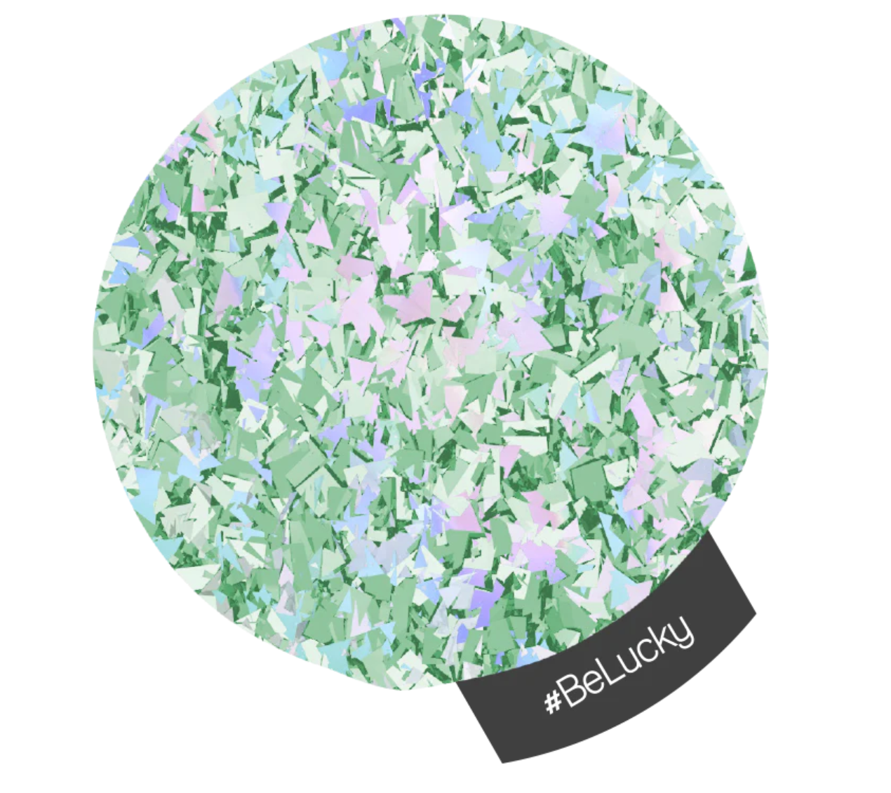 Halo Multi Hex & Multi-Flake Nail Art Glitter 1g