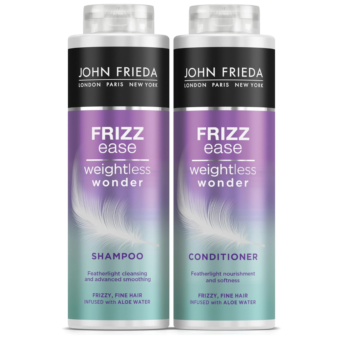 John Frieda Frizz Ease Weightless Wonder Shampoo & Conditioner Duo - 2 x 500ml