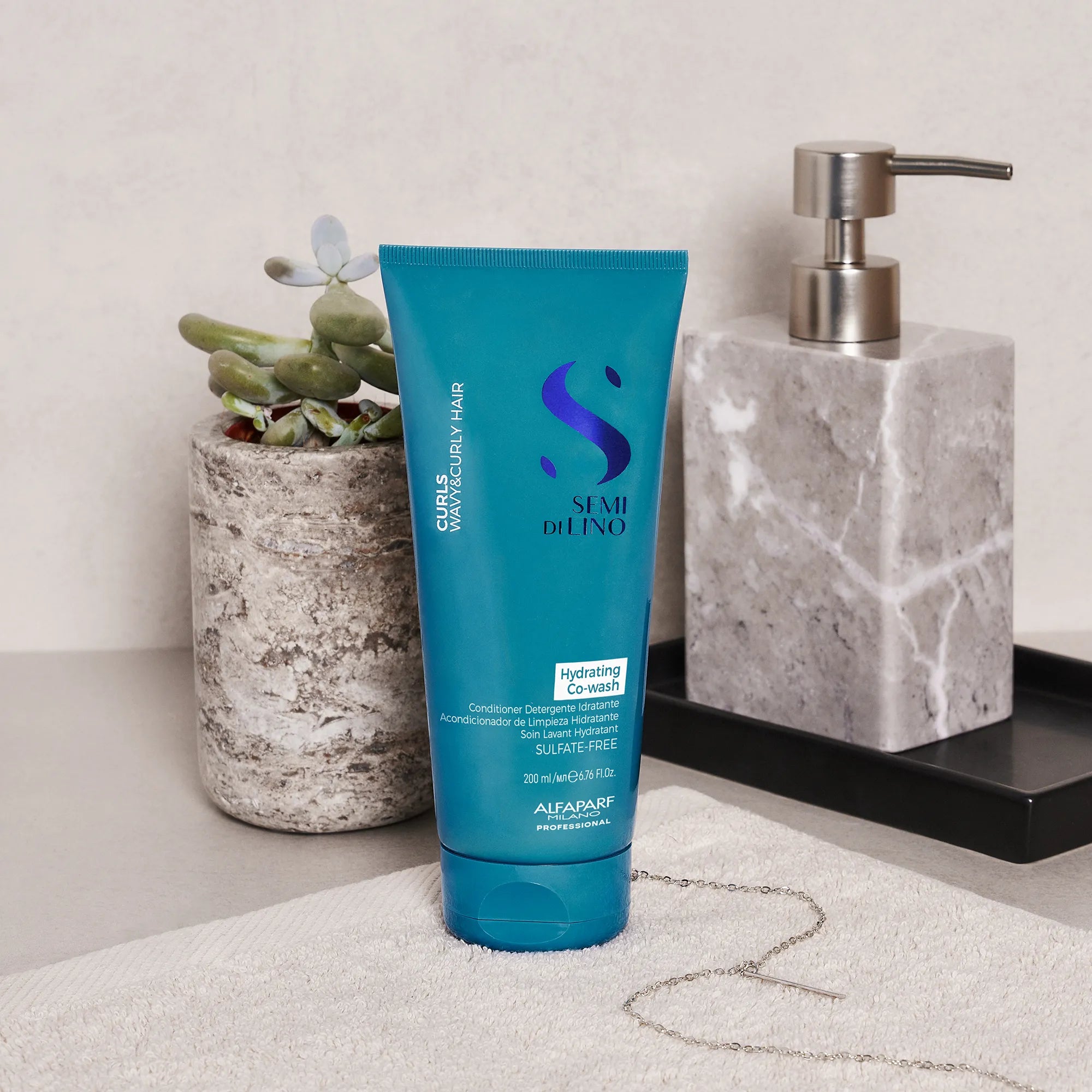 Alfaparf Milano Semi Di Lino Curls Hydrating Co-Wash