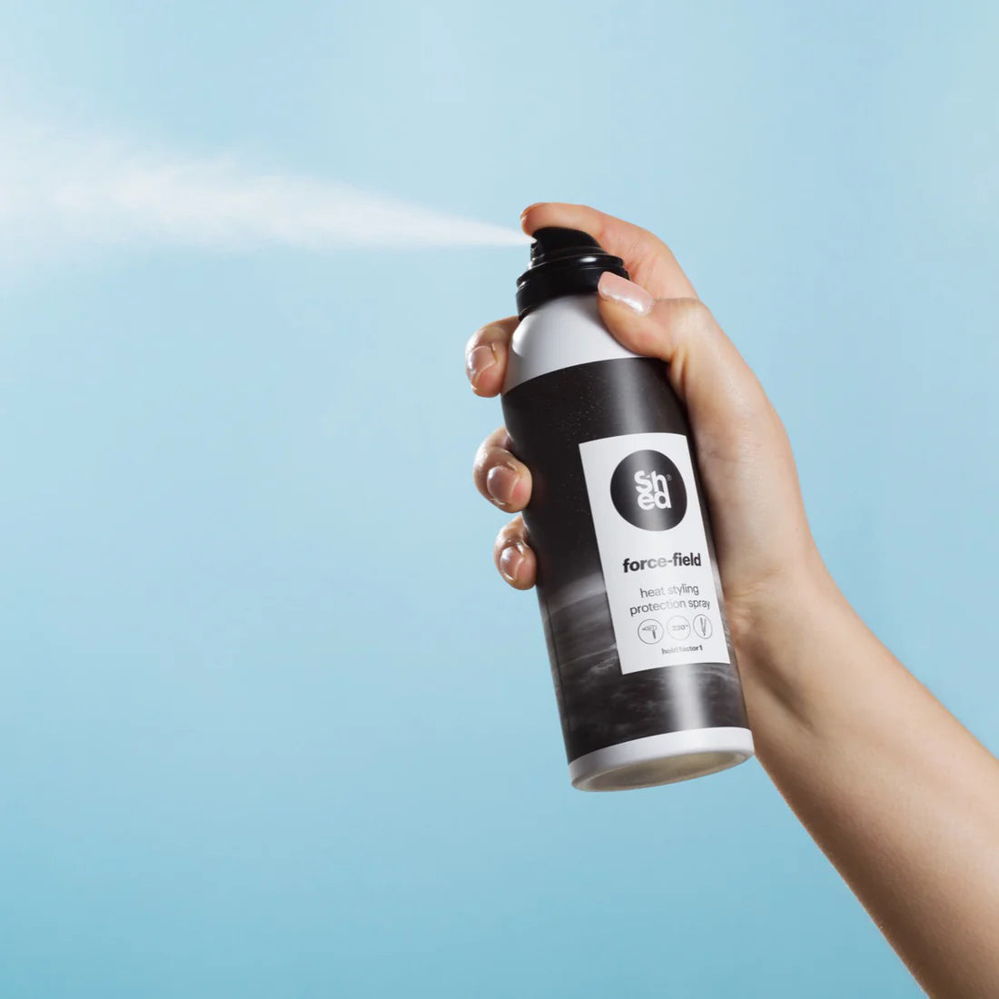 SHED Force-Field Heat Styling Spray 200ml