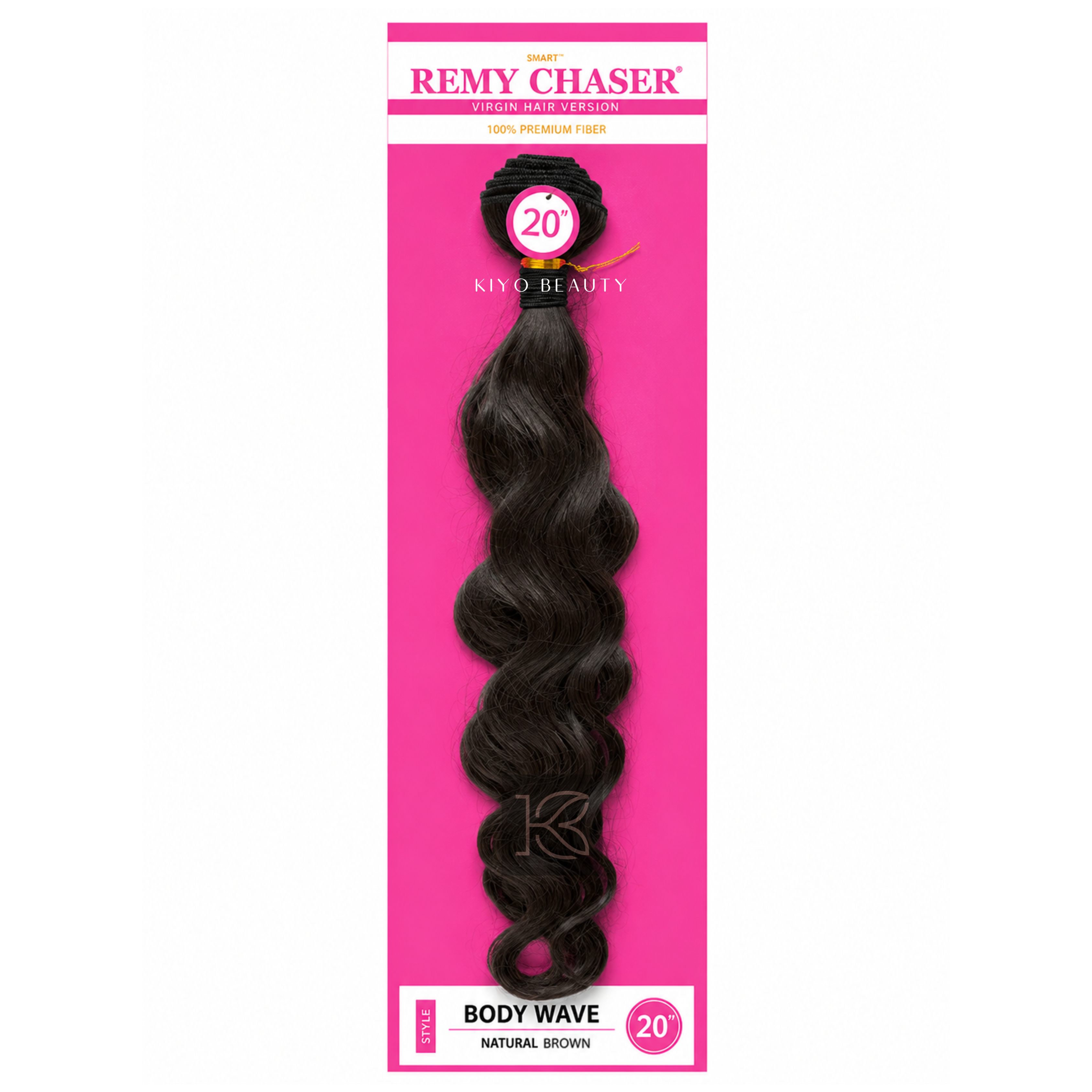 Smart Braid Remy Chaser Body Wave 20" Natural Brown