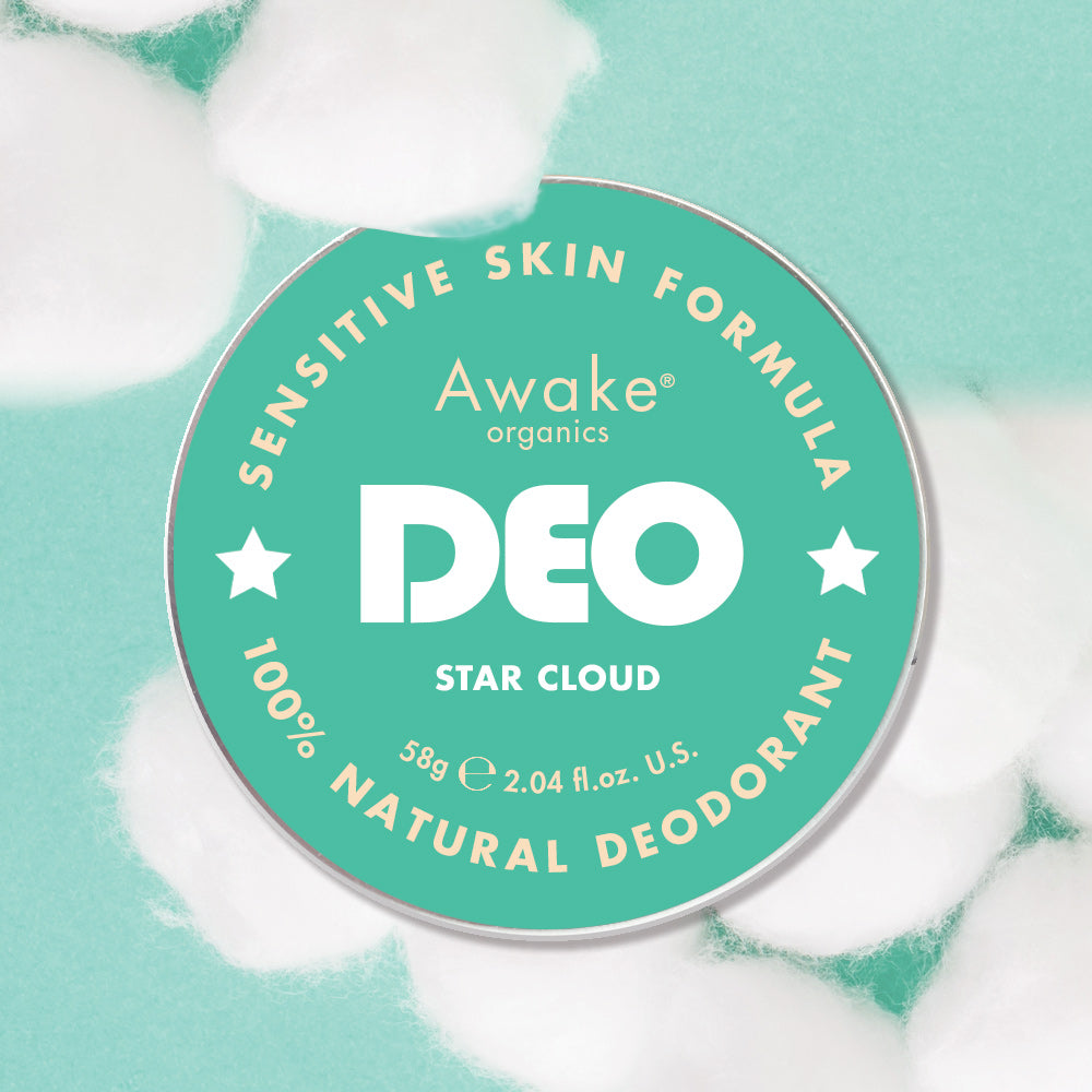 Awake Organics Deo Natural Deodorant Starcloud Sensitive Skin 58g