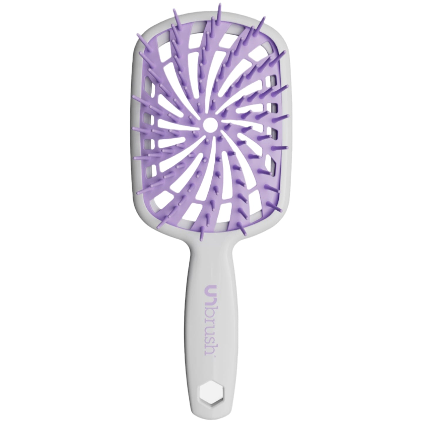 UNbrush Detangling Hair Brush Plus - Sugar Plum