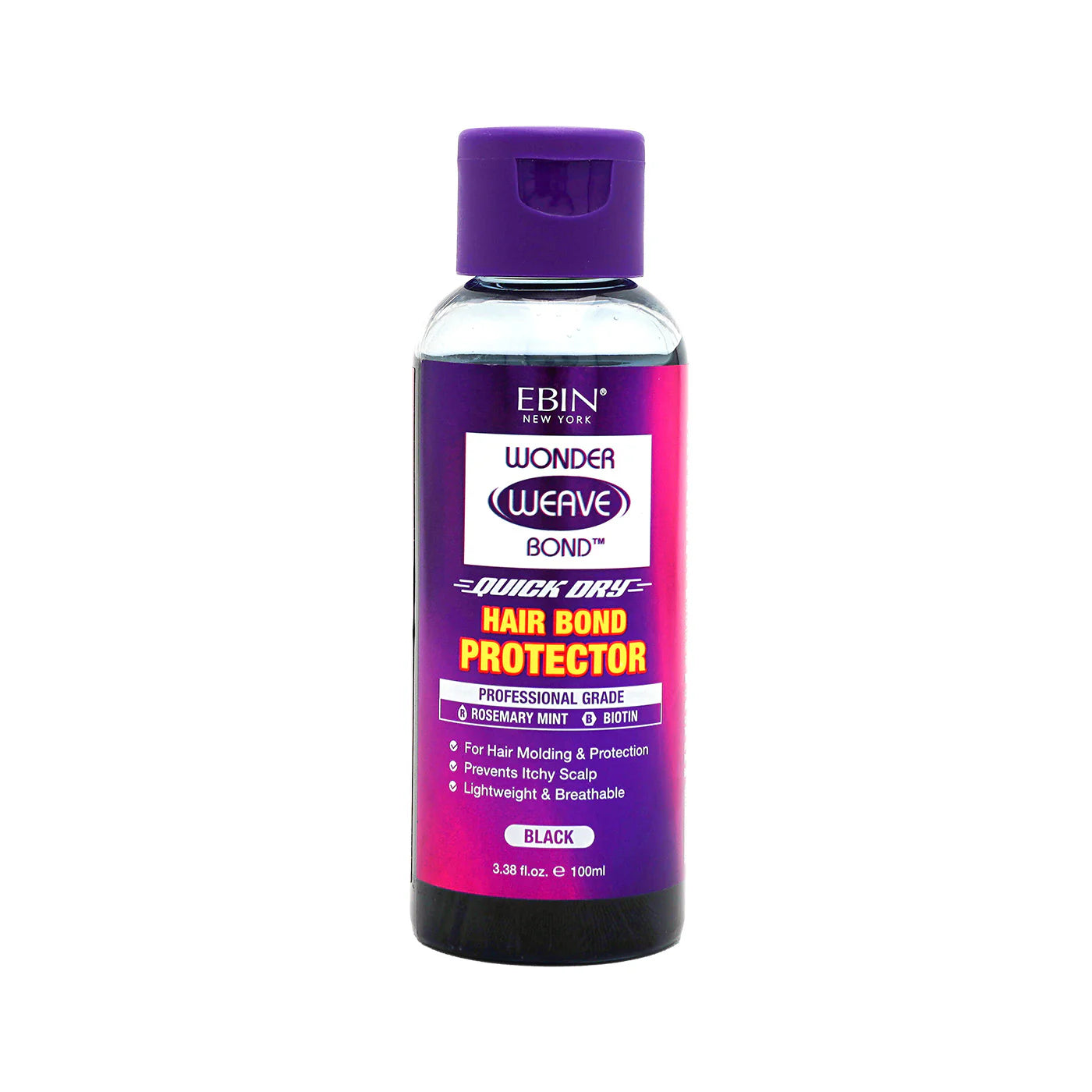 Ebin New York Wonder Weave Bond Hair Protector (Black)