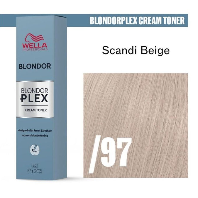 Wella Professionals Blondorplex Cream Toner 60ml /97 Scandi Beige