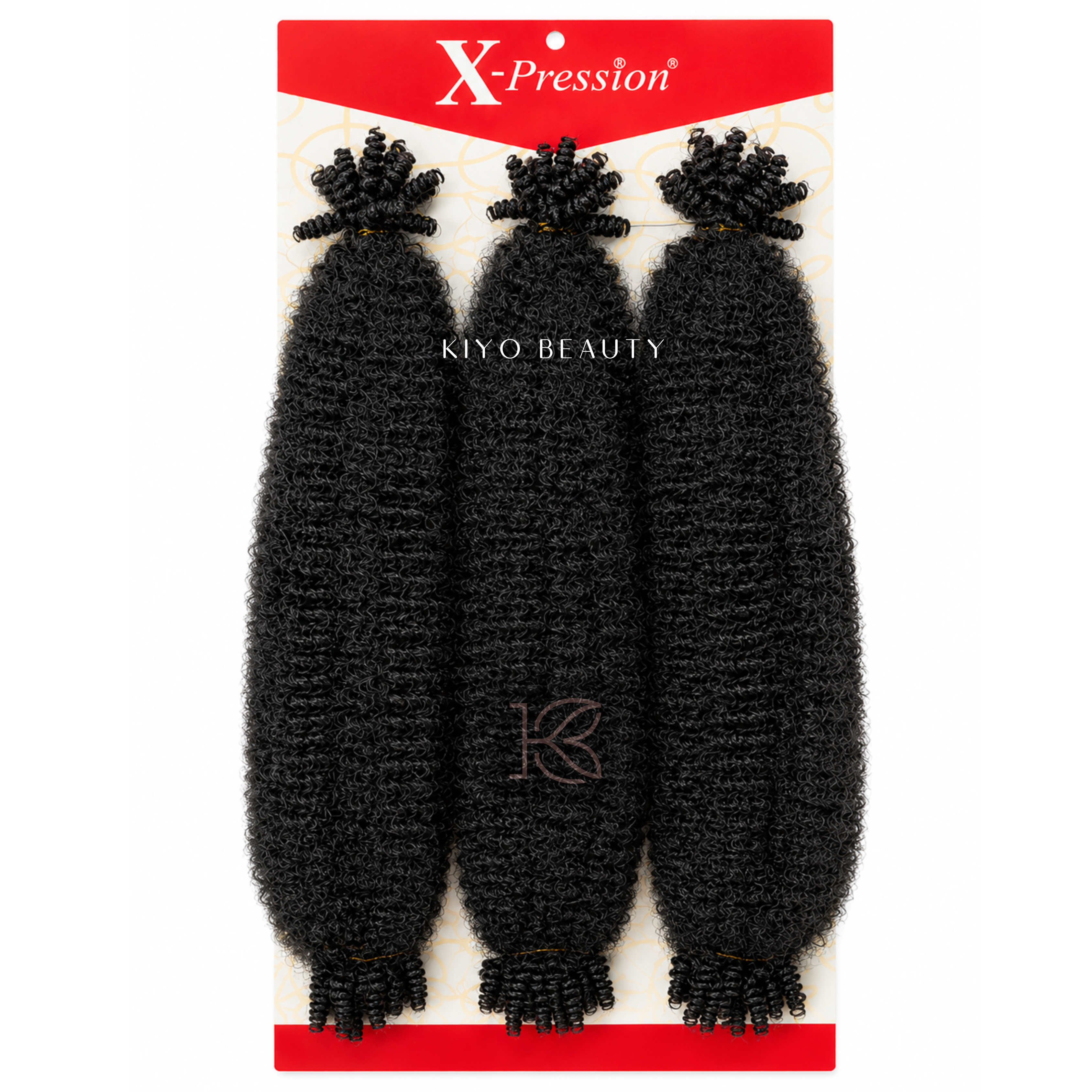 X-Pression Twisted Up Springy Afro Twist 16" 3X