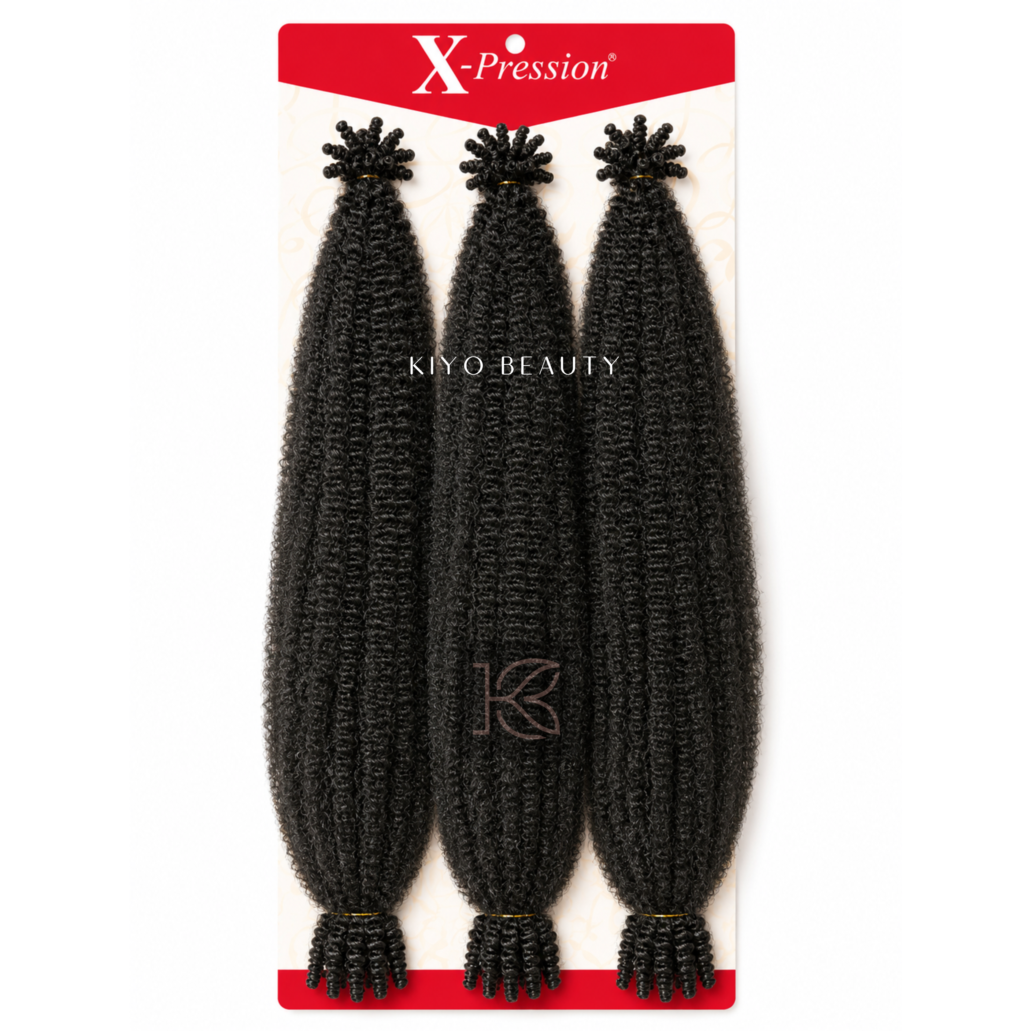 X-Pression Twisted Up Springy Afro Twist 30" 3X