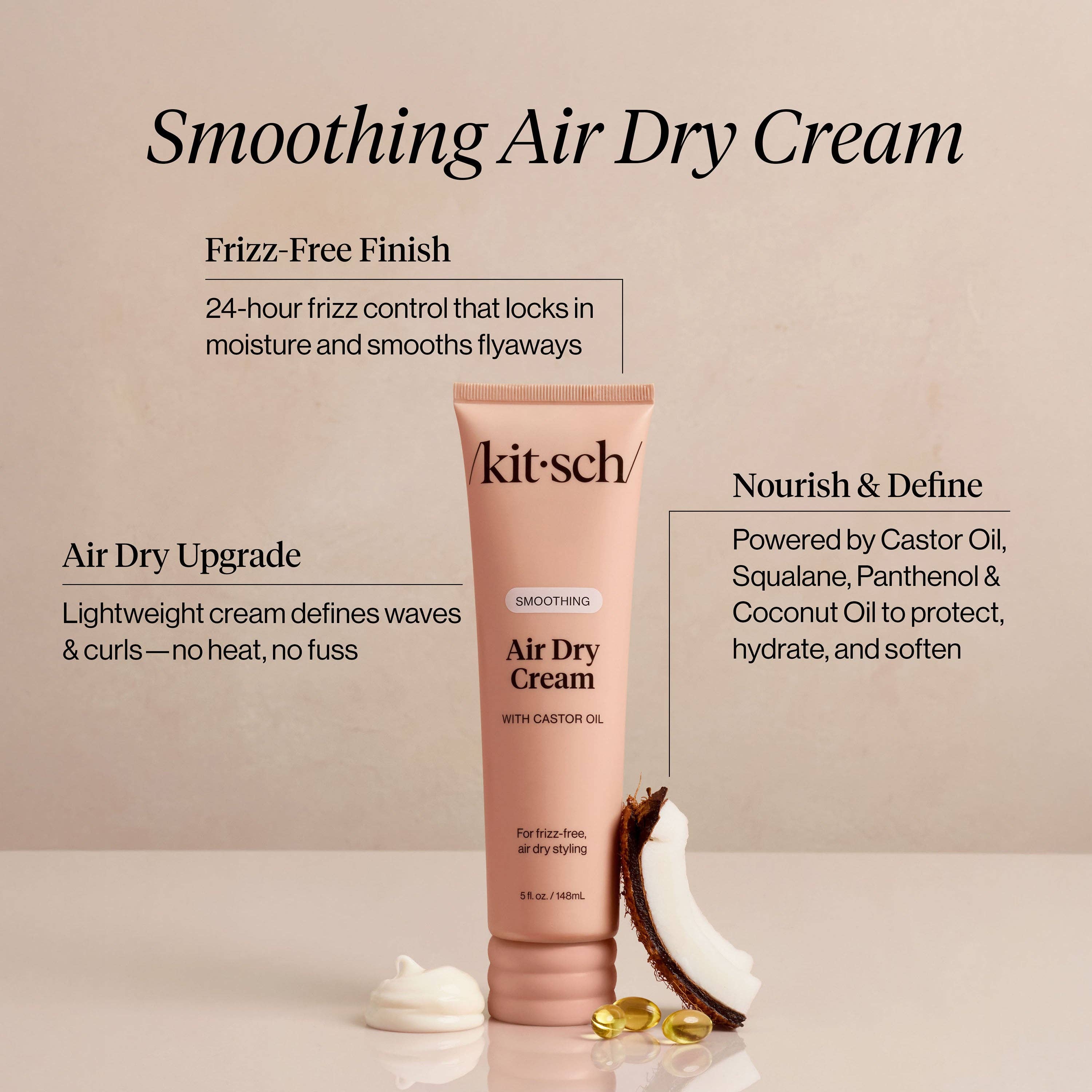 Kitsch Smoothing Air Dry Cream 5oz