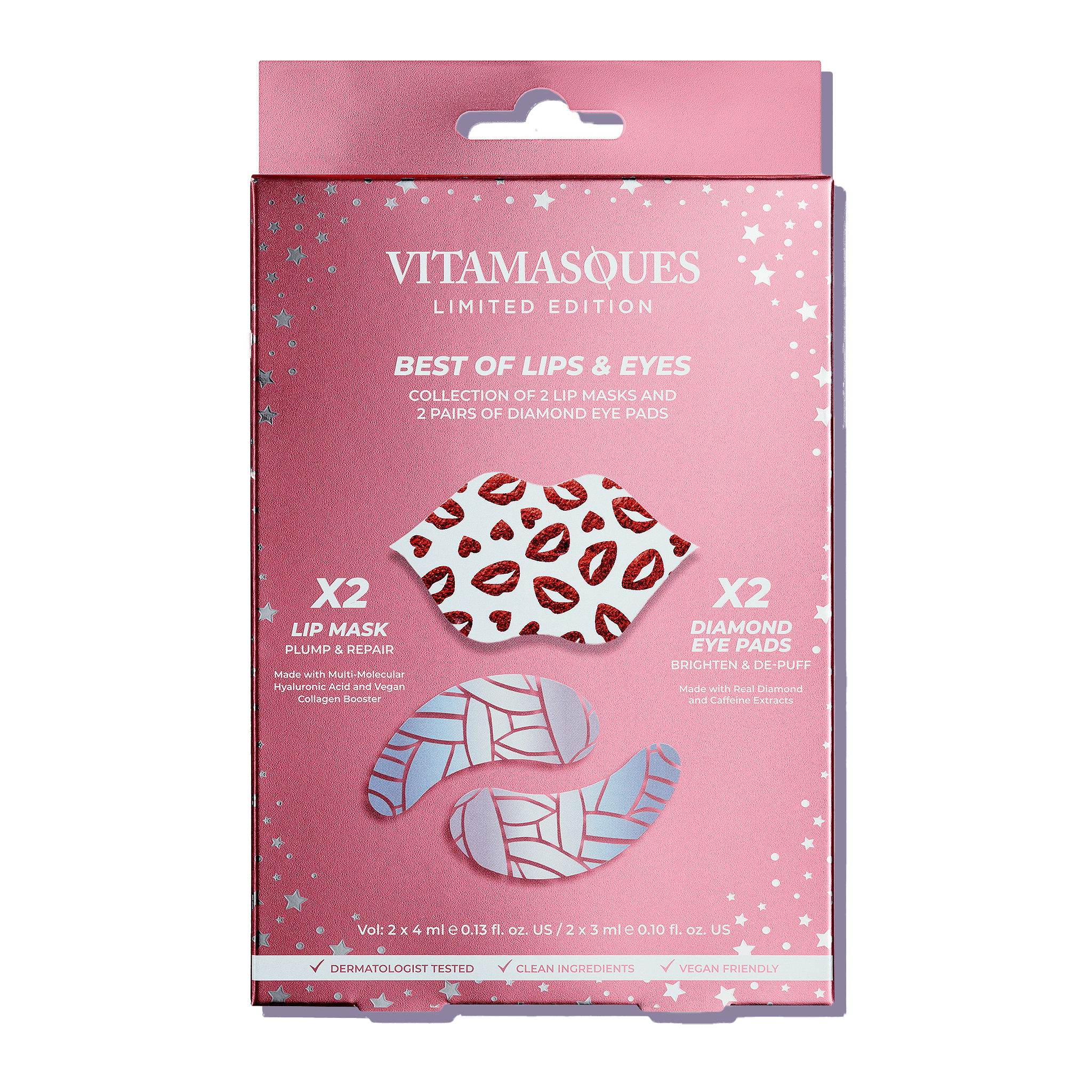 Vitamasques Best of Lips & Eyes Boxset - 4pc