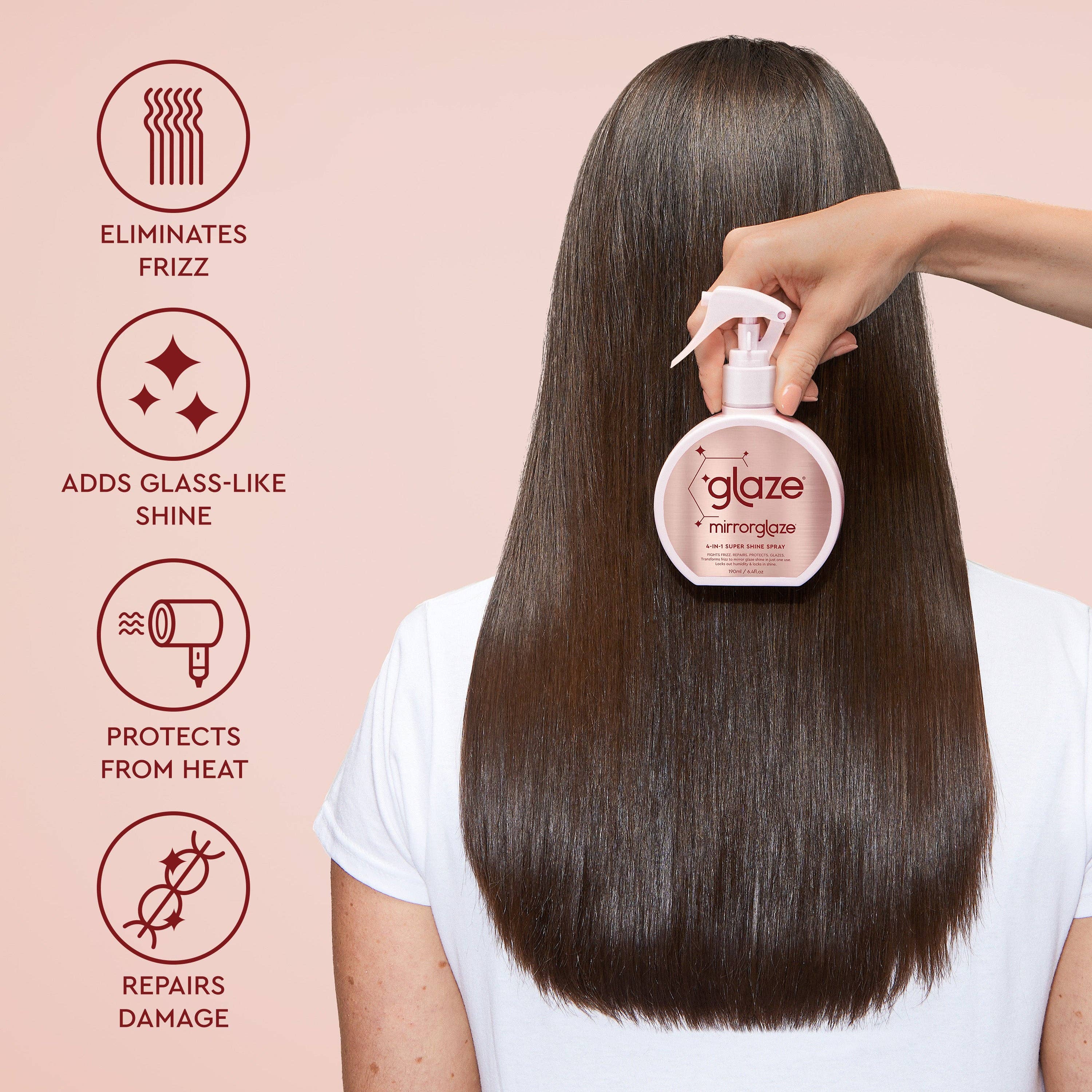 Glaze Mirror Glaze Super Sleek Shine Spray 190ml