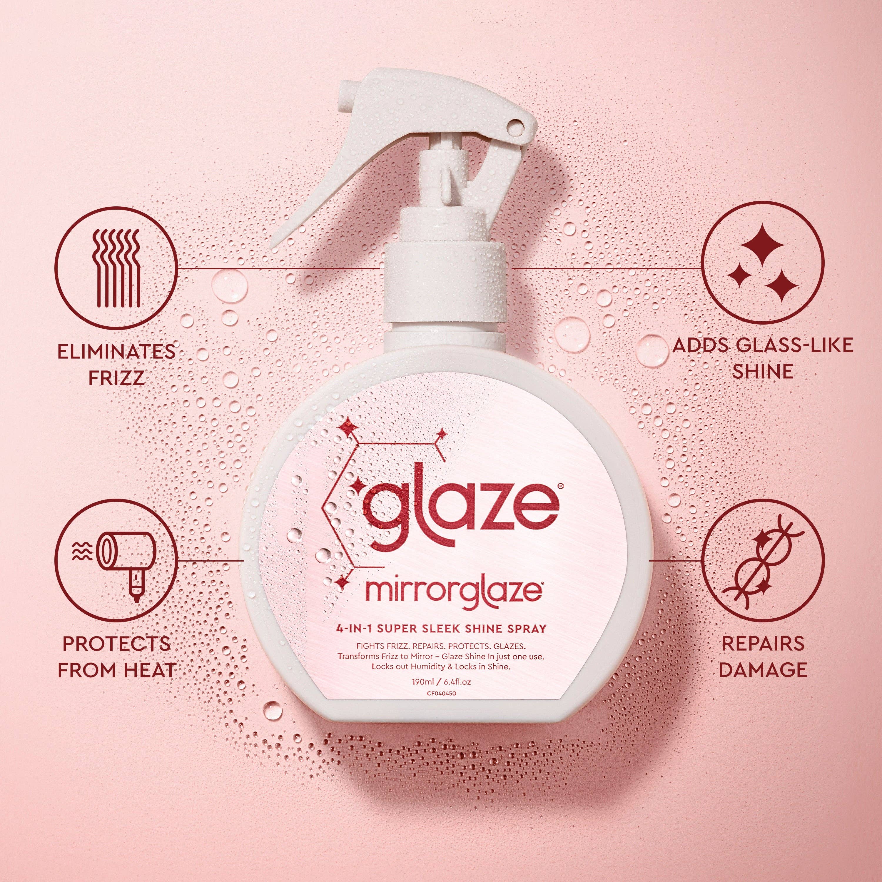 Glaze Mirror Glaze Super Sleek Shine Spray 190ml