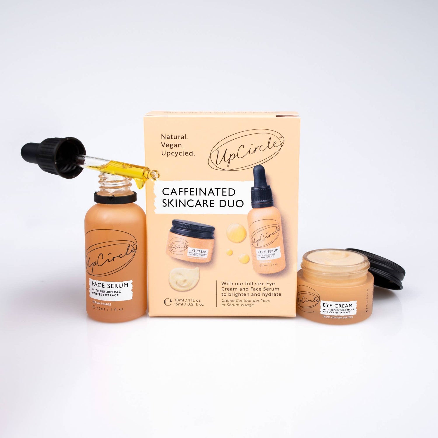 UpCircle Wellbeing Gift - Caffeinated Skincare Duo