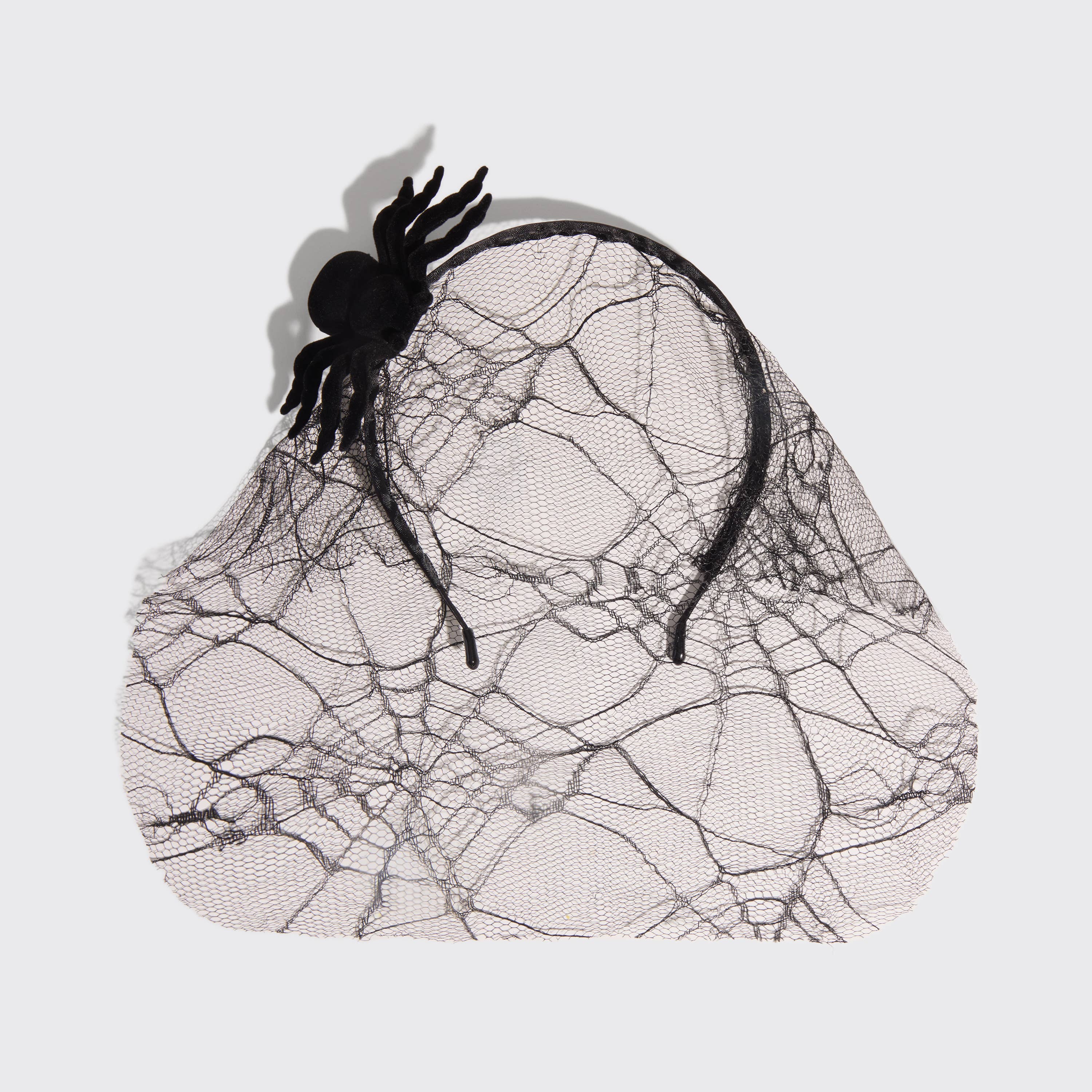 Kitsch Veil Headband - Spiderweb