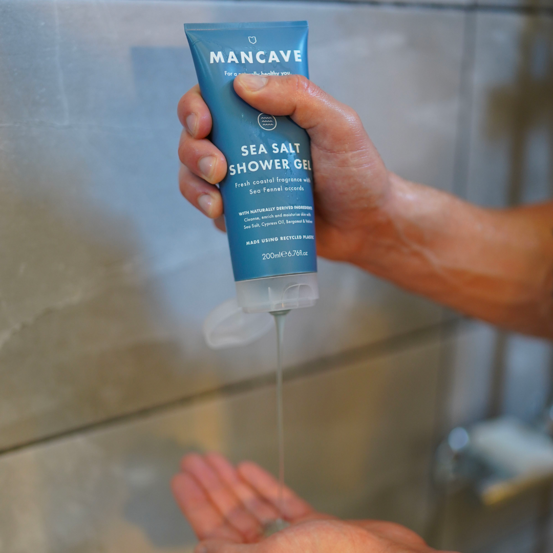 ManCave Sea Salt Shower Gel 200ml