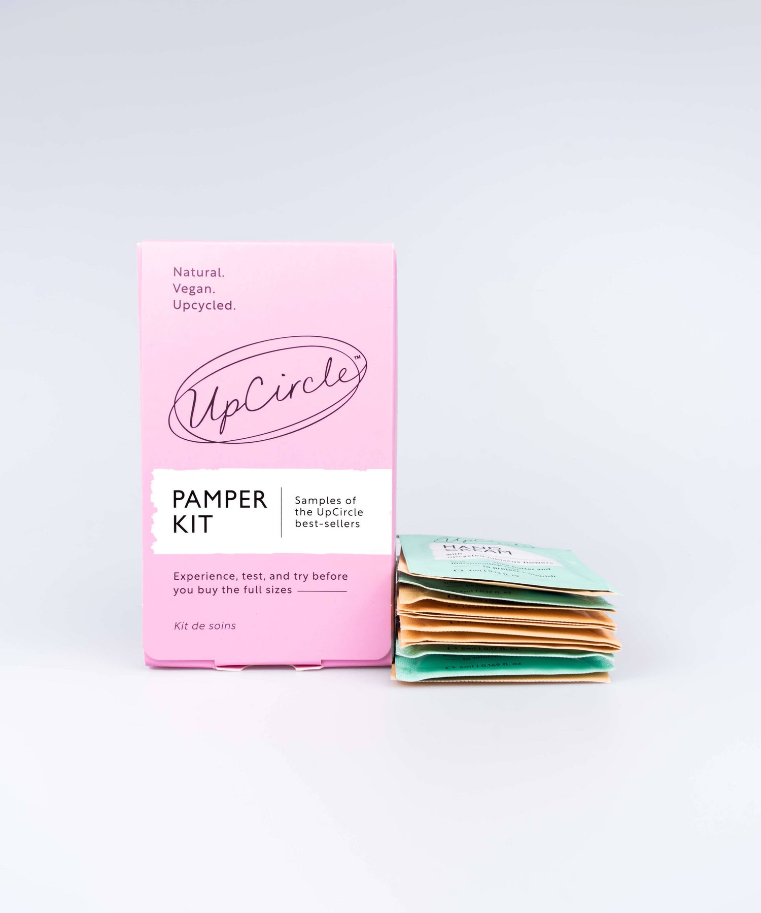 UpCircle The Pamper Kit Trial Sample Pack - 14 Piece