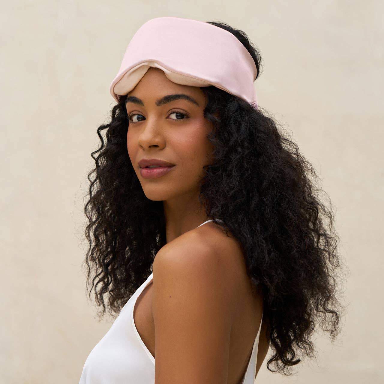 Kitsch Contour Pillow Eye Mask - Blush