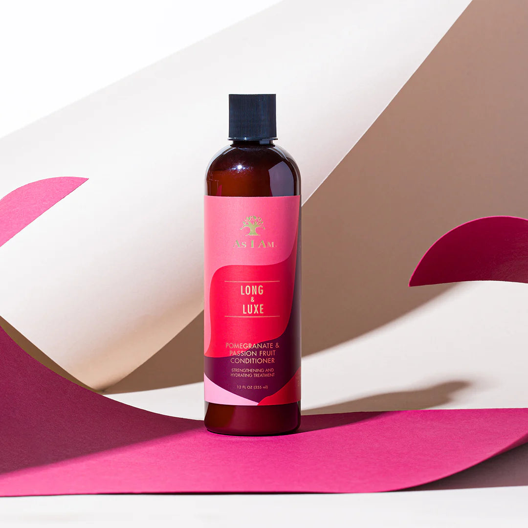 As I Am Long & Luxe Pomegranate & Passion Fruit Conditioner 12oz