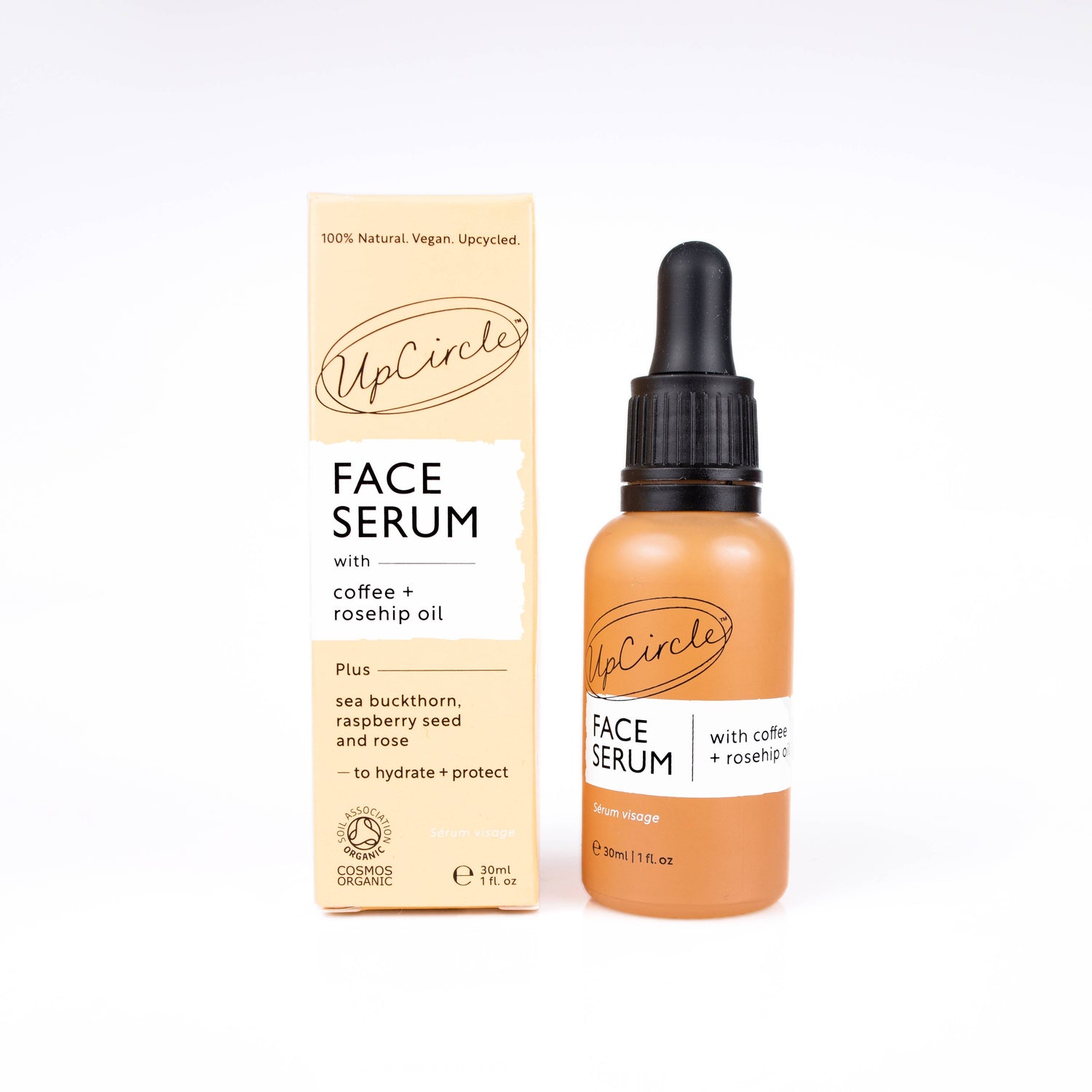 UpCircle Organic Face Serum with Coffee + Rosehip