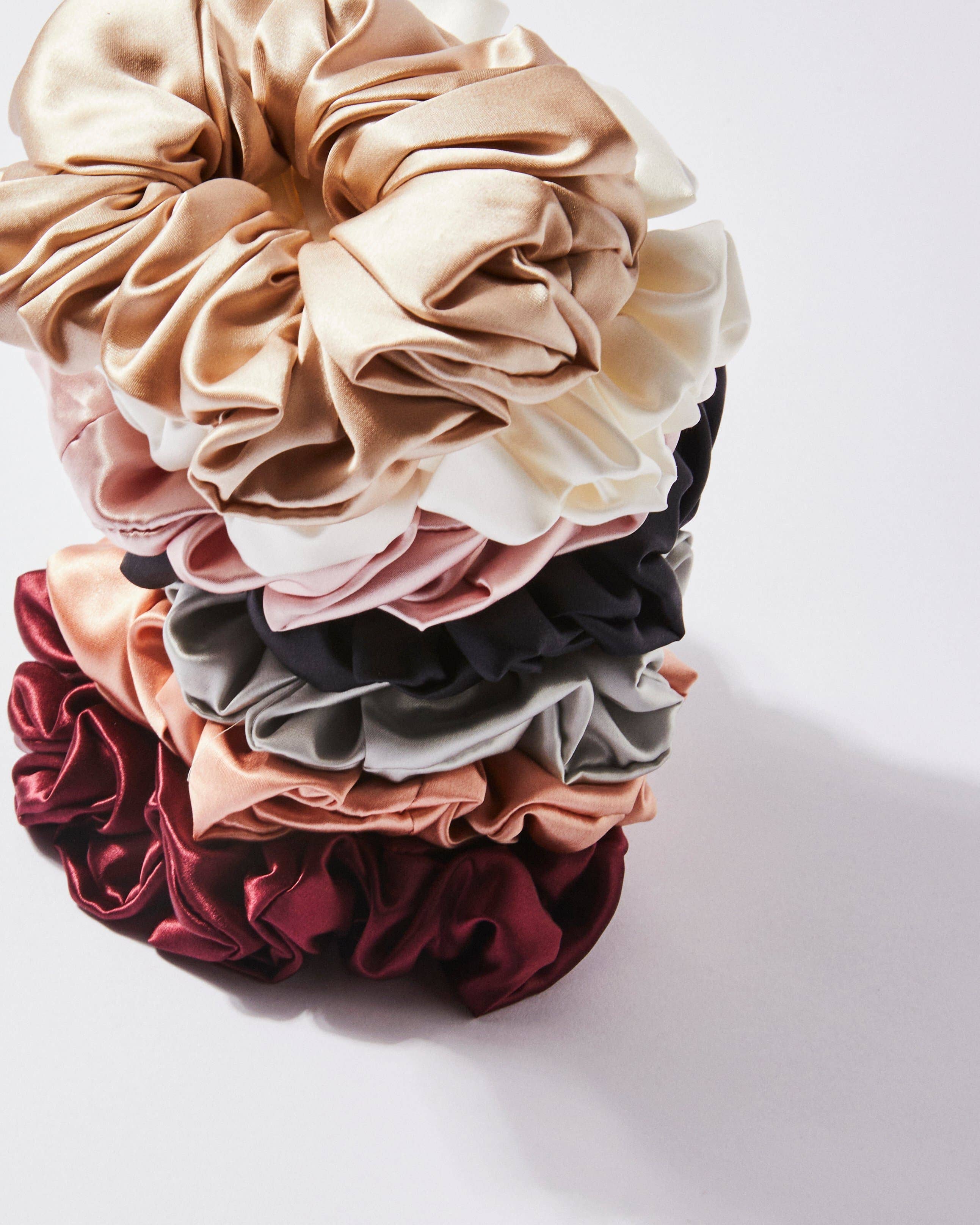 The Big Silk Luxe Organic Silk Scrunchie