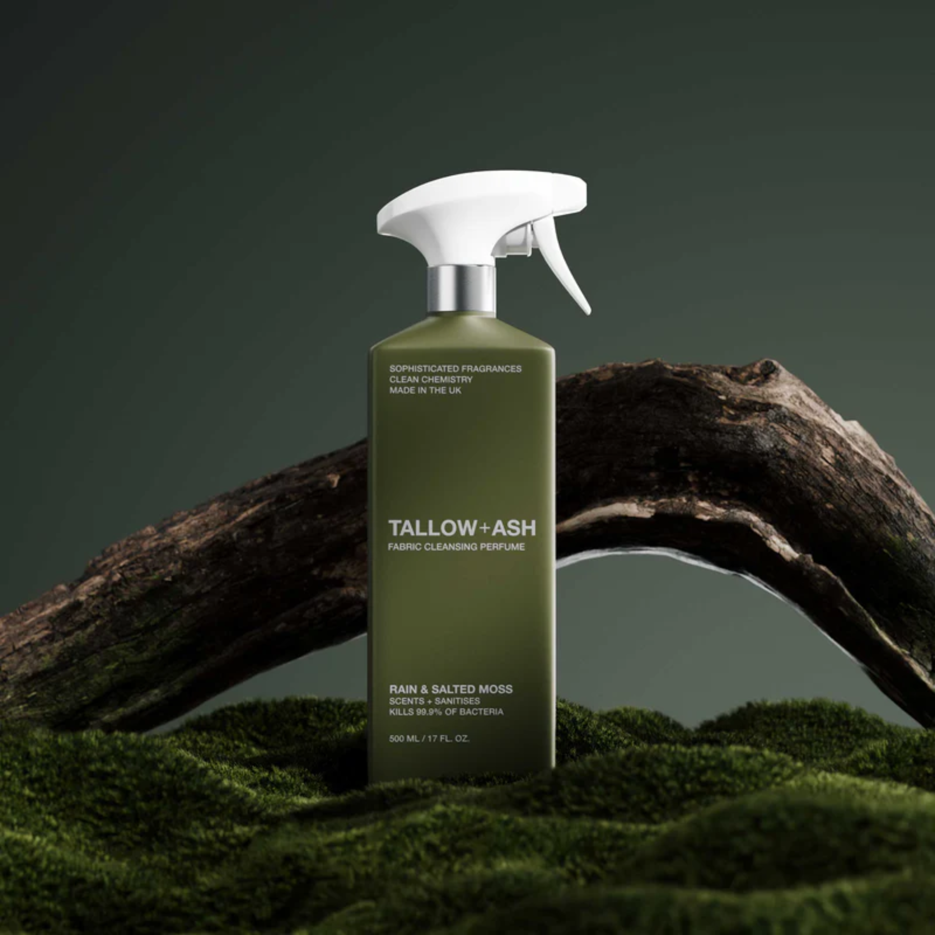 Tallow + Ash Rain & Salted Moss Fabric Cleansing Perfume 500