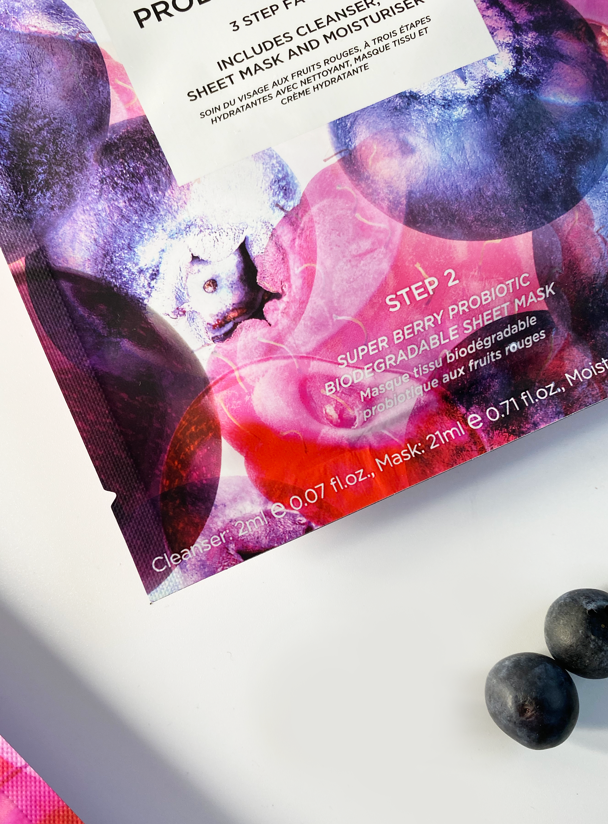 Vitamasques Super Berry Probiotic Repair Facial