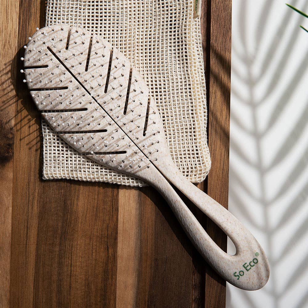So Eco Detangling Leaf Brush